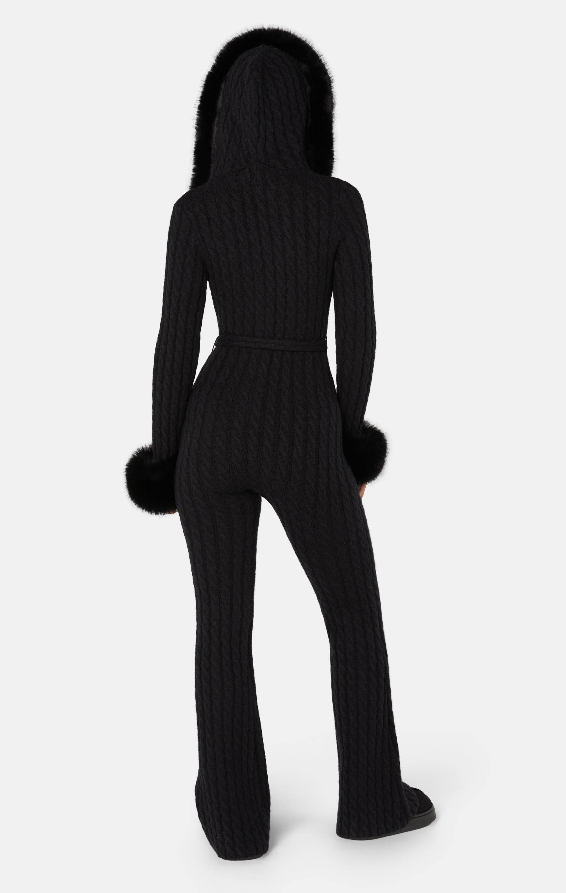 Onepiece Chalet fitted Jumpsuit Black - 3