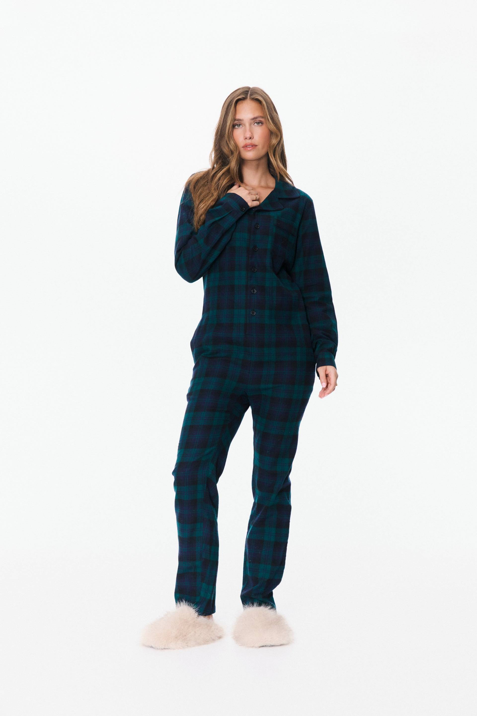 Onepiece The Checked Pyjamas Green - 9