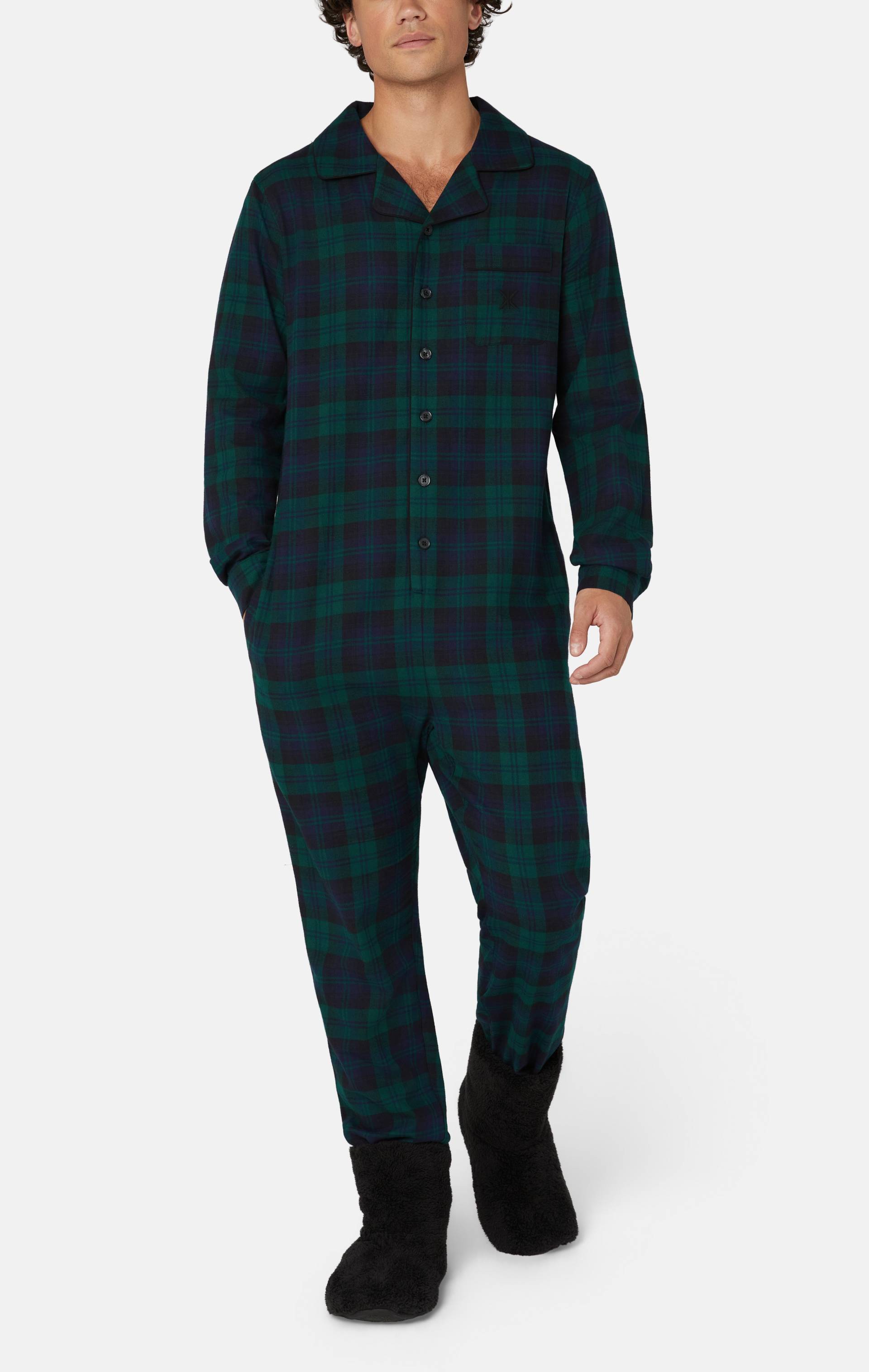 Onepiece The Checked Pyjamas Green - 2