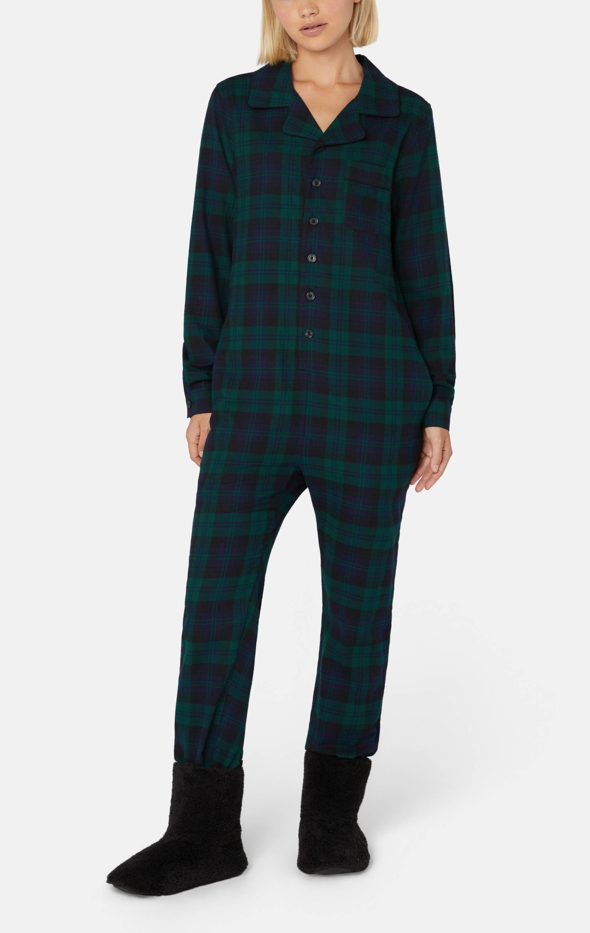 Onepiece The Checked Pyjamas Green - 4