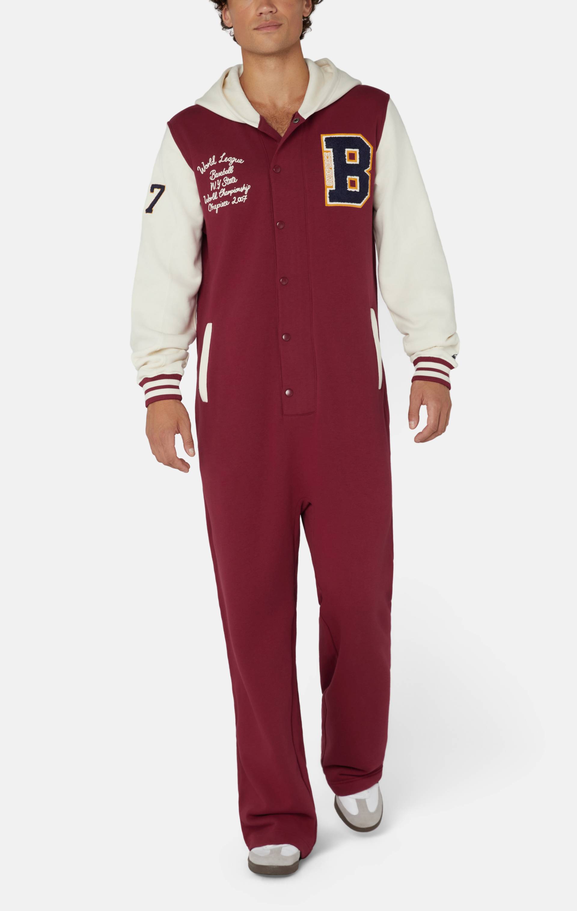 Onepiece University Jumpsuit Red - 2