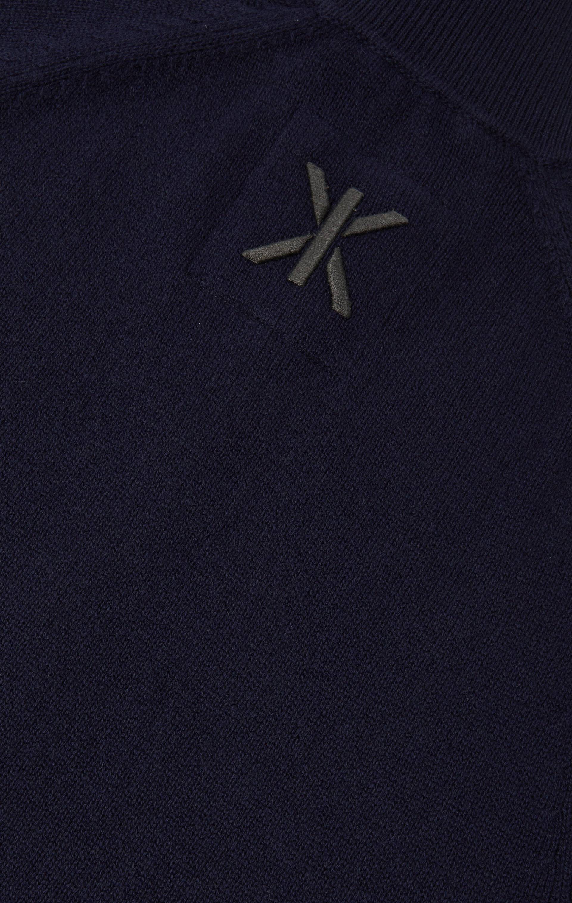 Onepiece Cable Lux Cashmere Jumpsuit Navy - 9