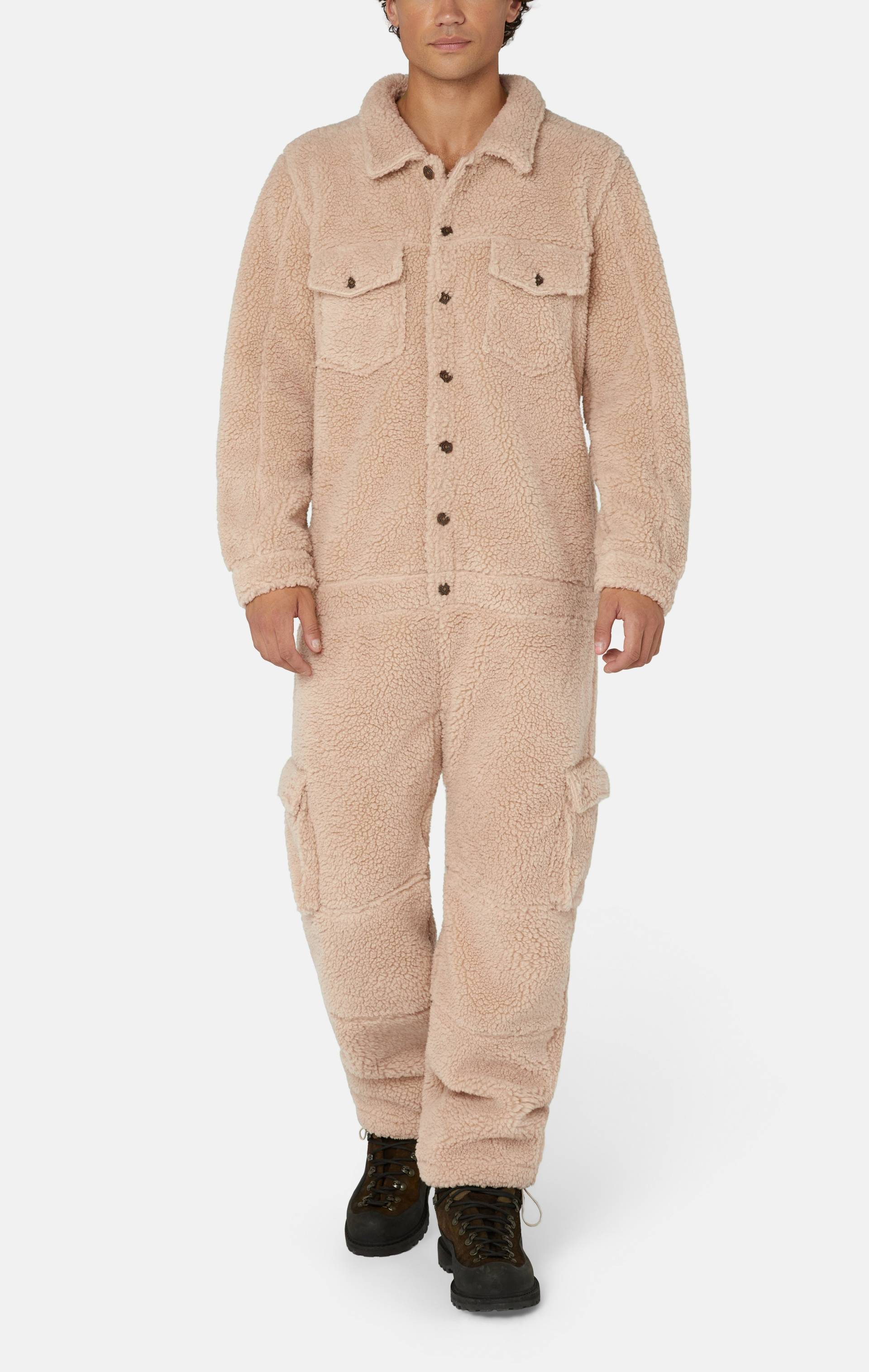 Onepiece Bear With Me Jumpsuit Light Beige - 2