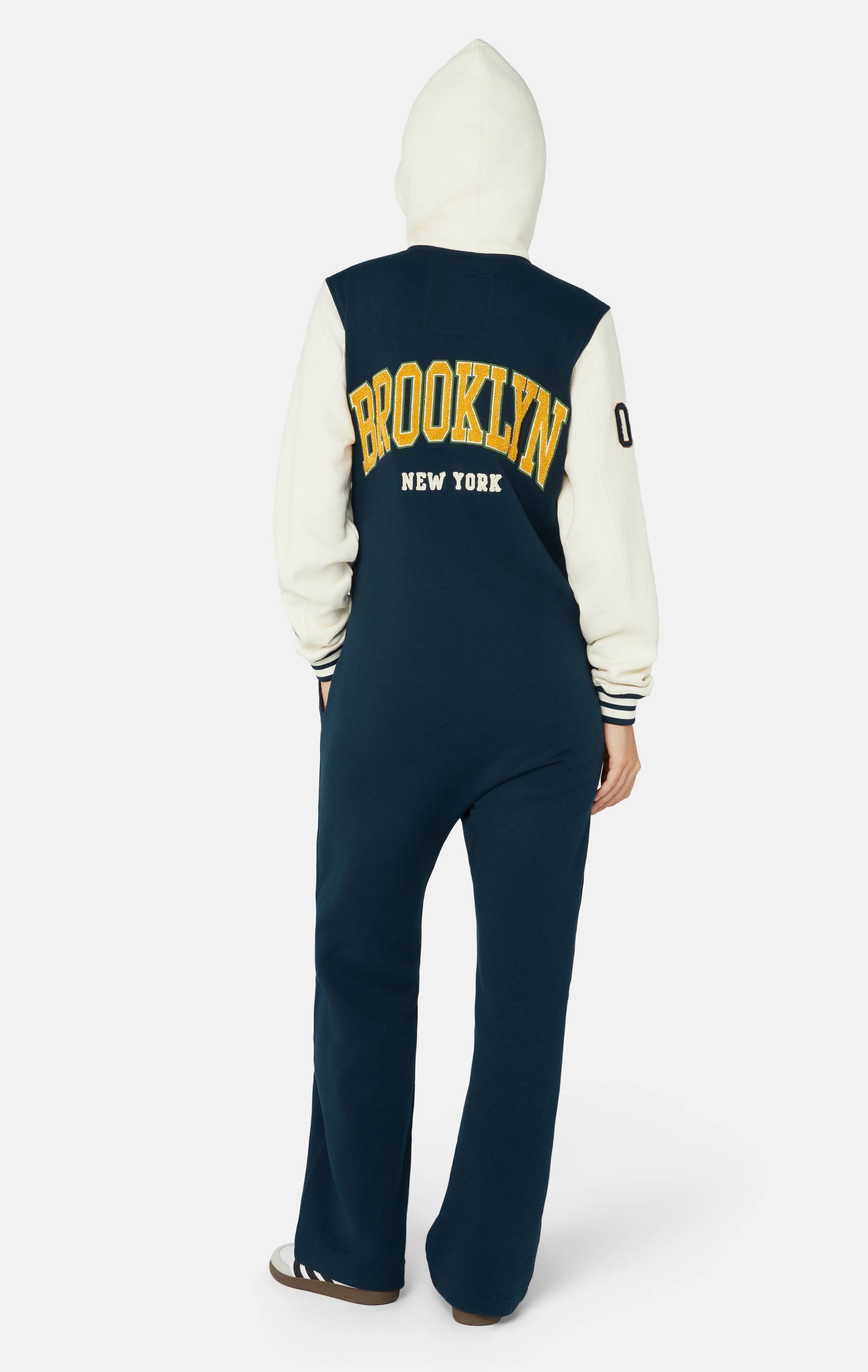 Onepiece University Jumpsuit Navy - 5