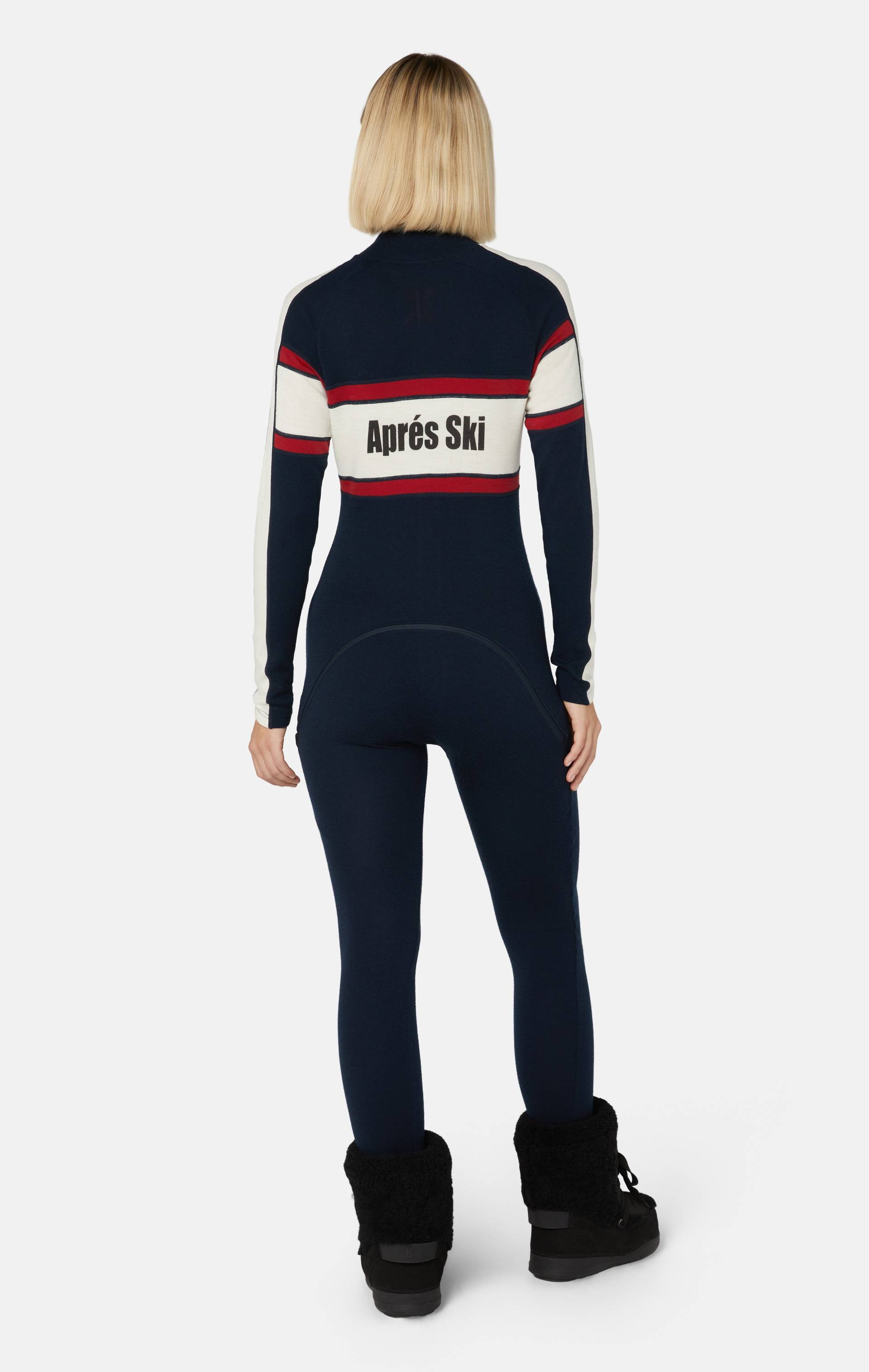 Onepiece Merino Tech Fitted Baselayer Navy - 3