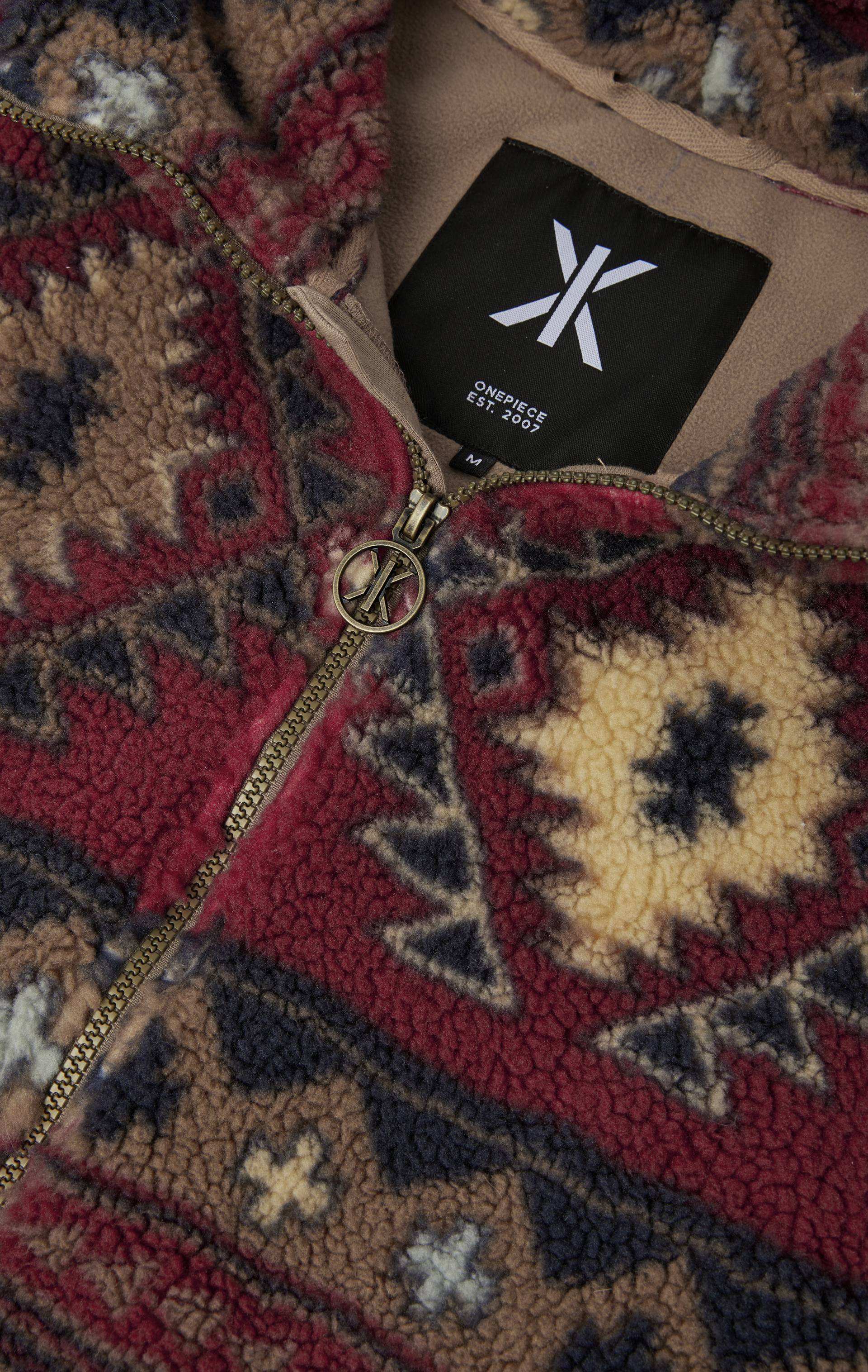 Onepiece Earthy Fleece Jumpsuit Multi - 6