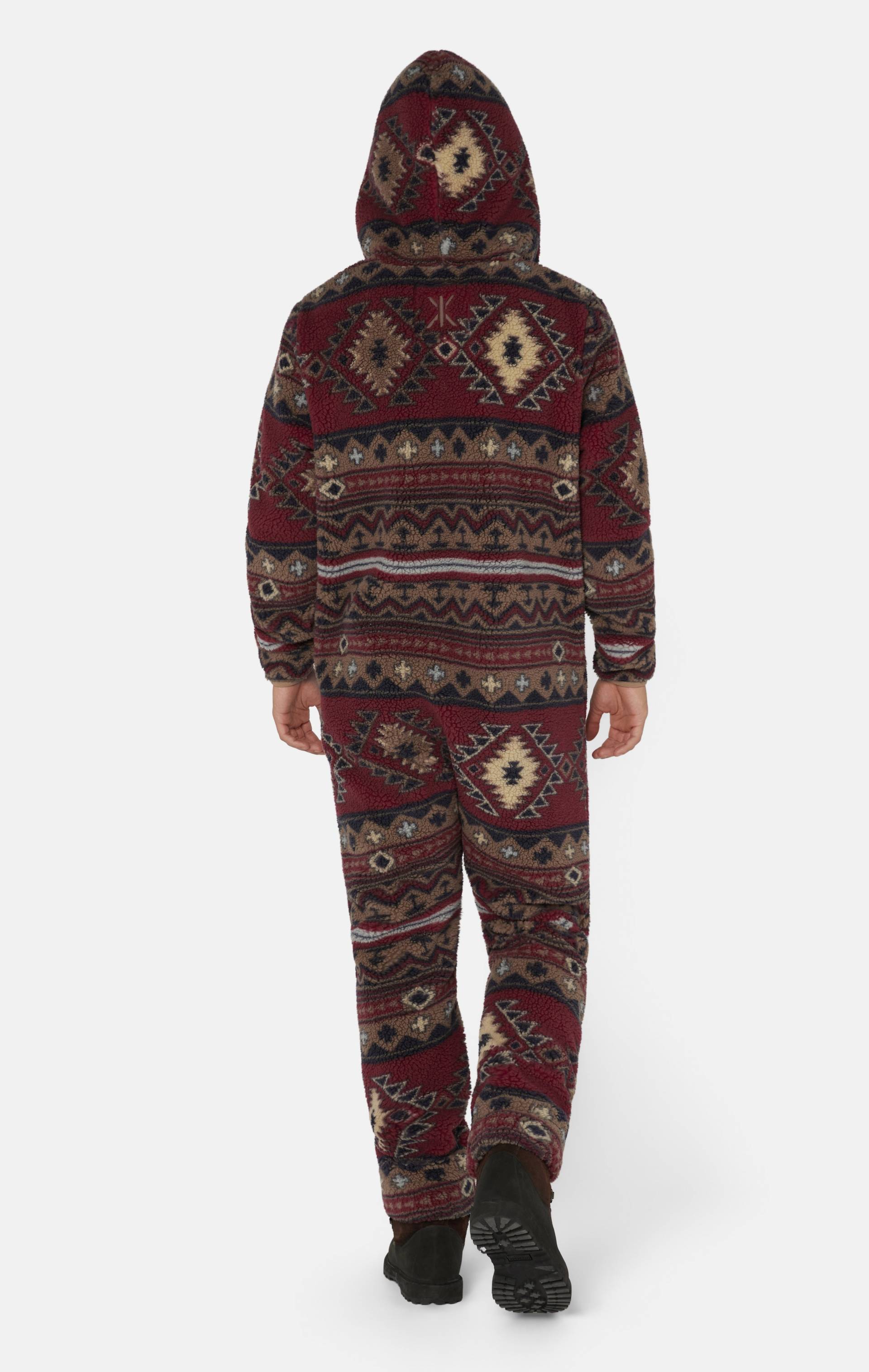 Onepiece Earthy Fleece Jumpsuit Multi - 3