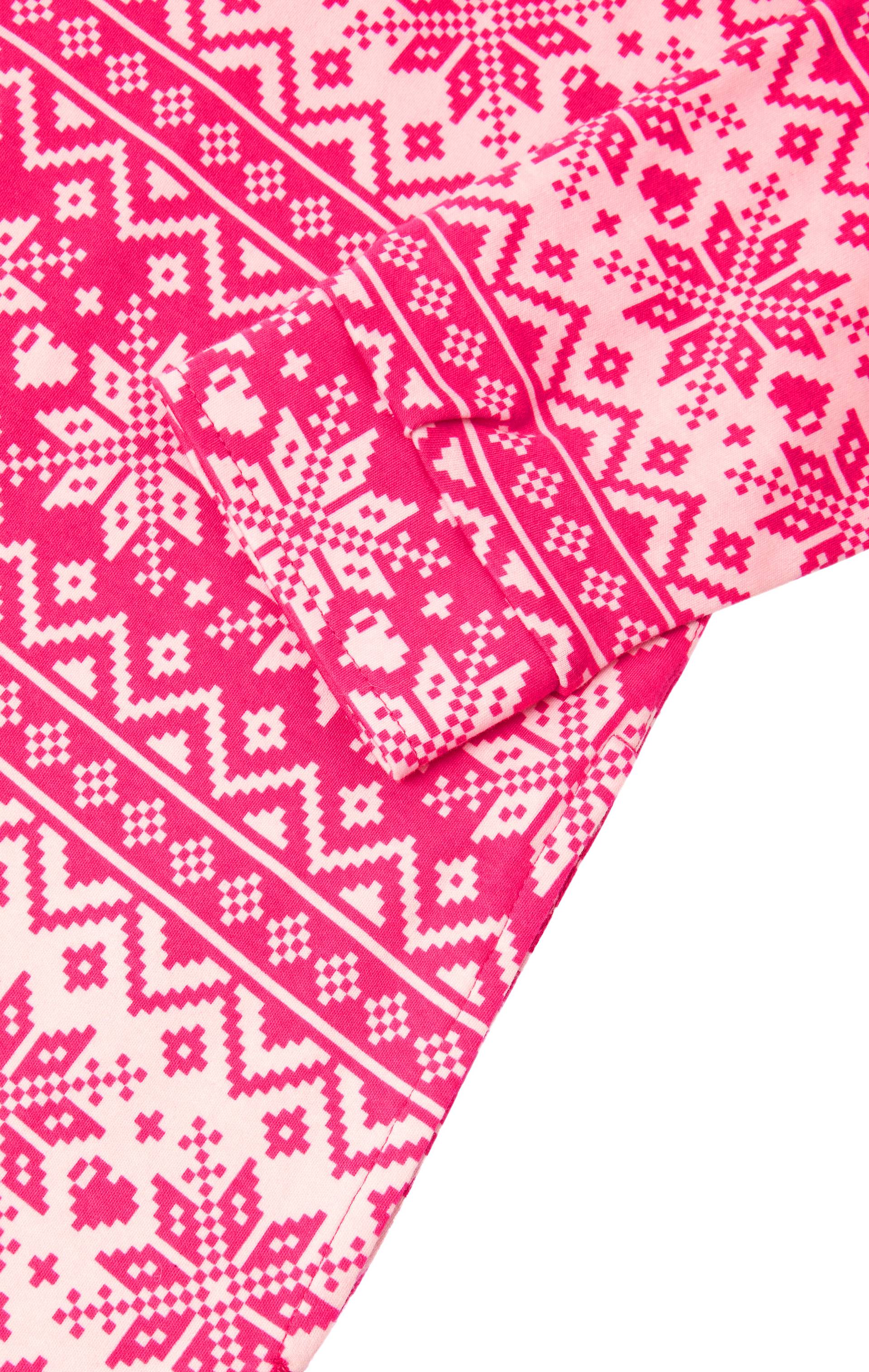 Onepiece Holiday Pyjamas Pink - 7
