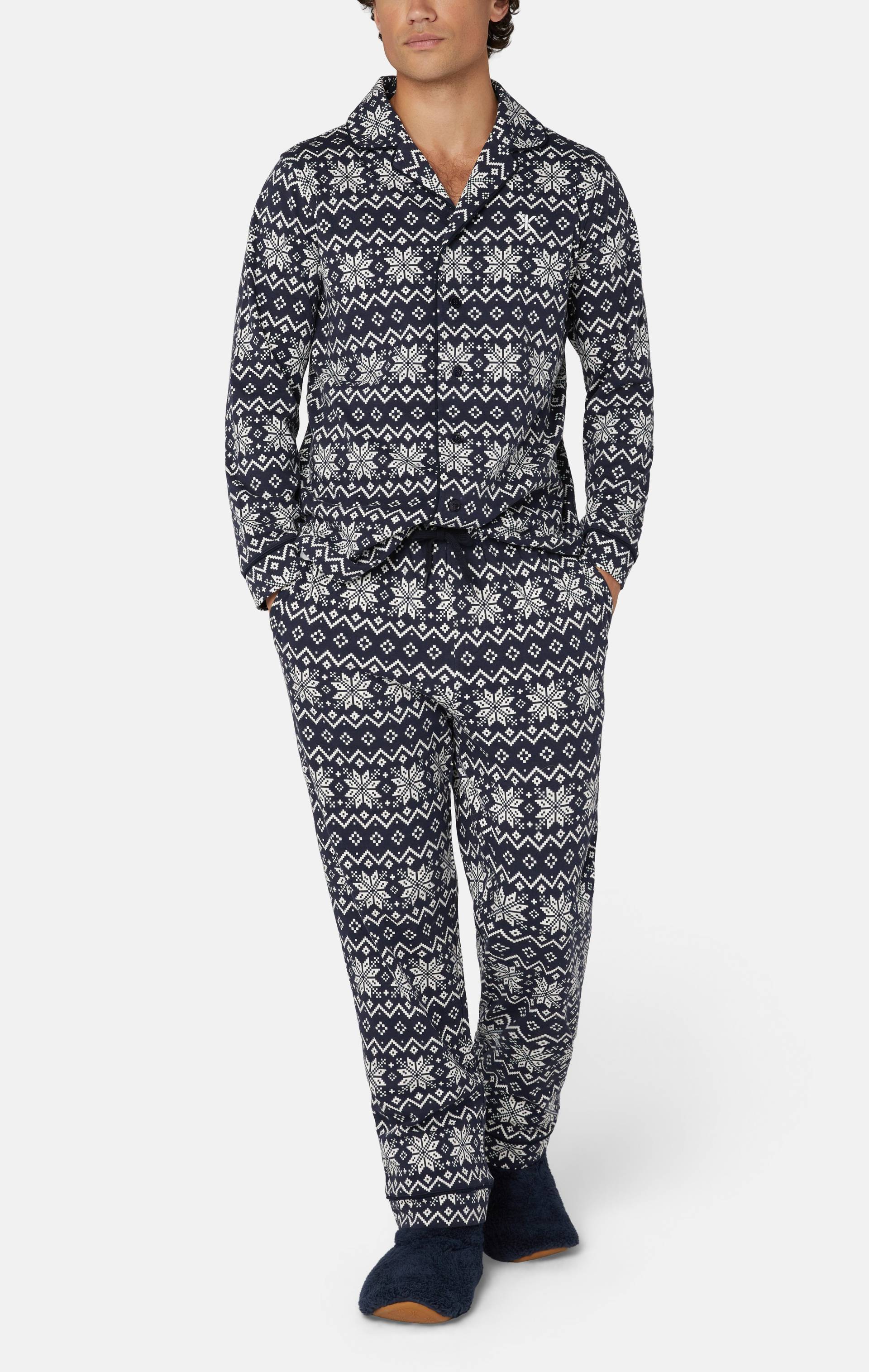 Onepiece The Holiday Pyjamas Set Navy - 3