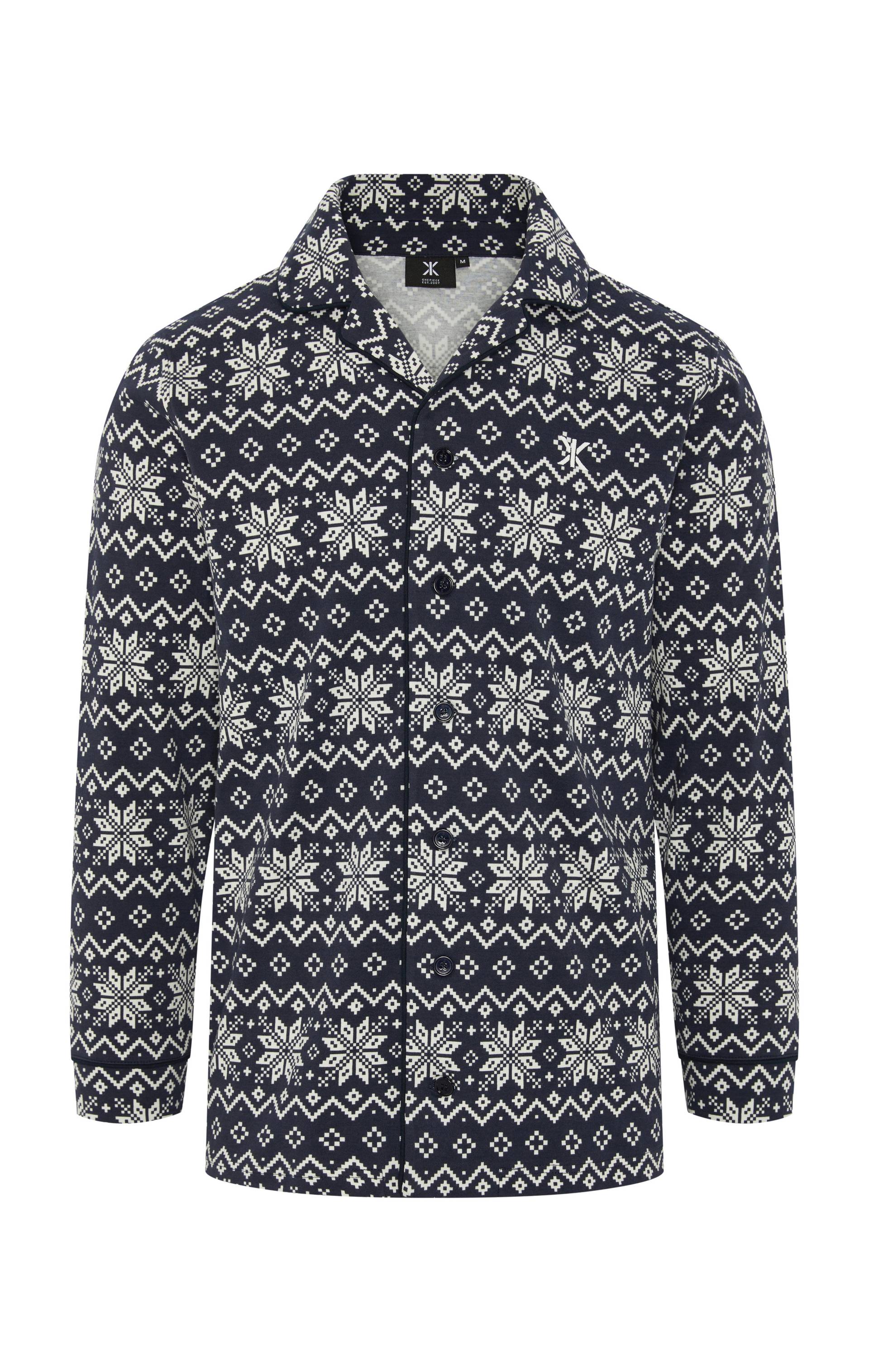 Onepiece The Holiday Pyjamas Set Navy - 1