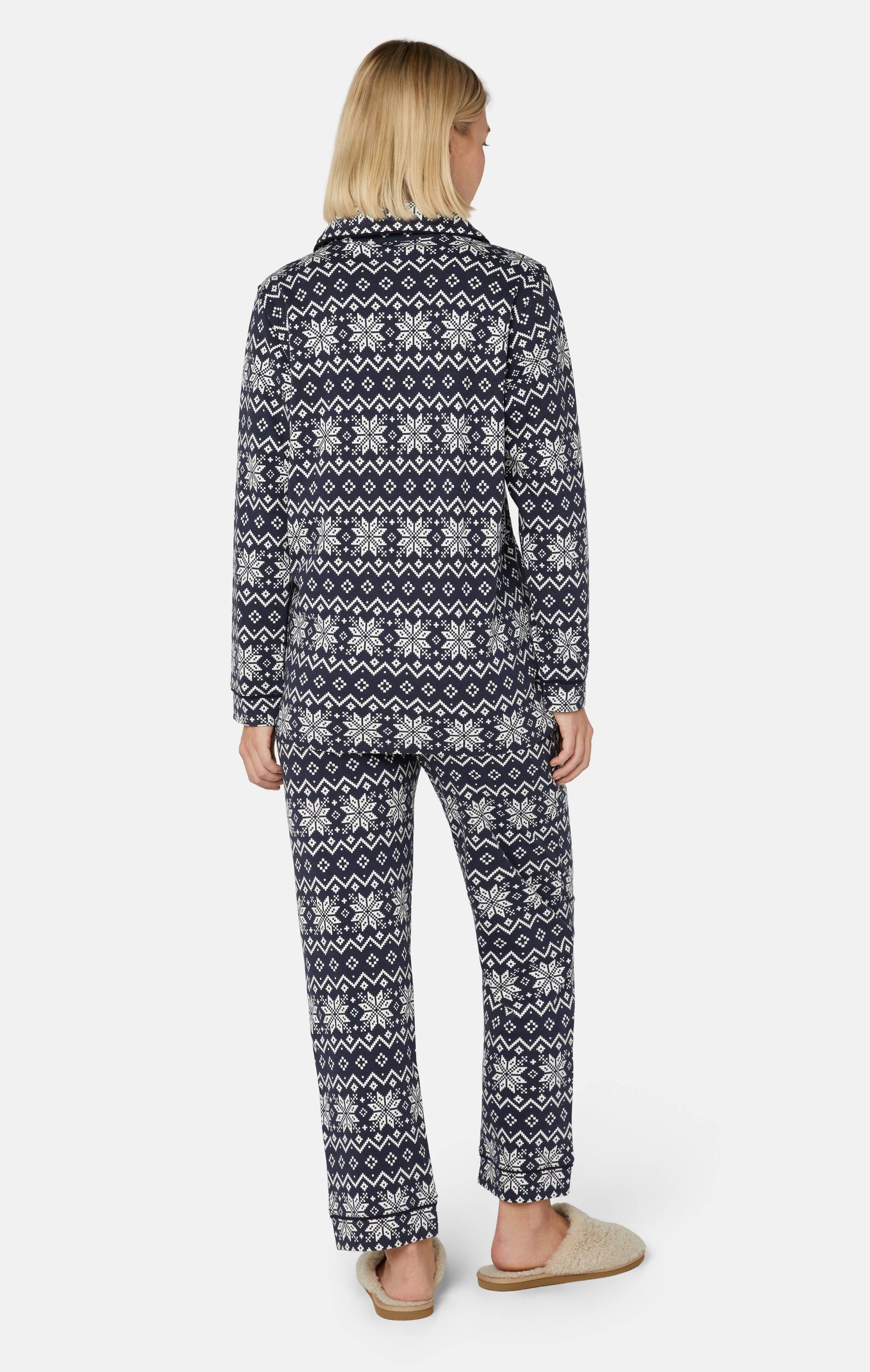 Onepiece The Holiday Pyjamas Set Navy - 6