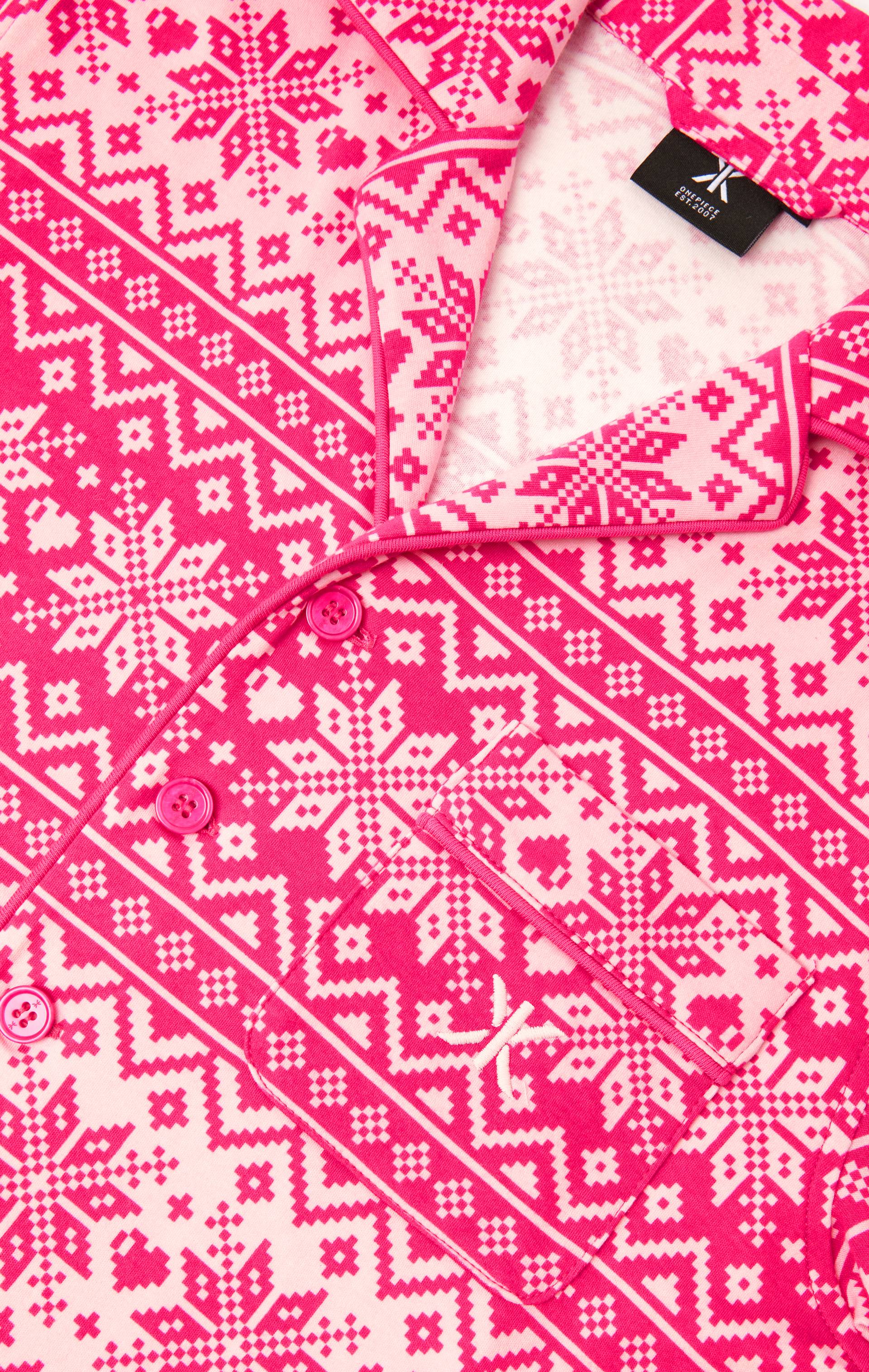 Onepiece The Holiday Pyjamas Set Pink - 6