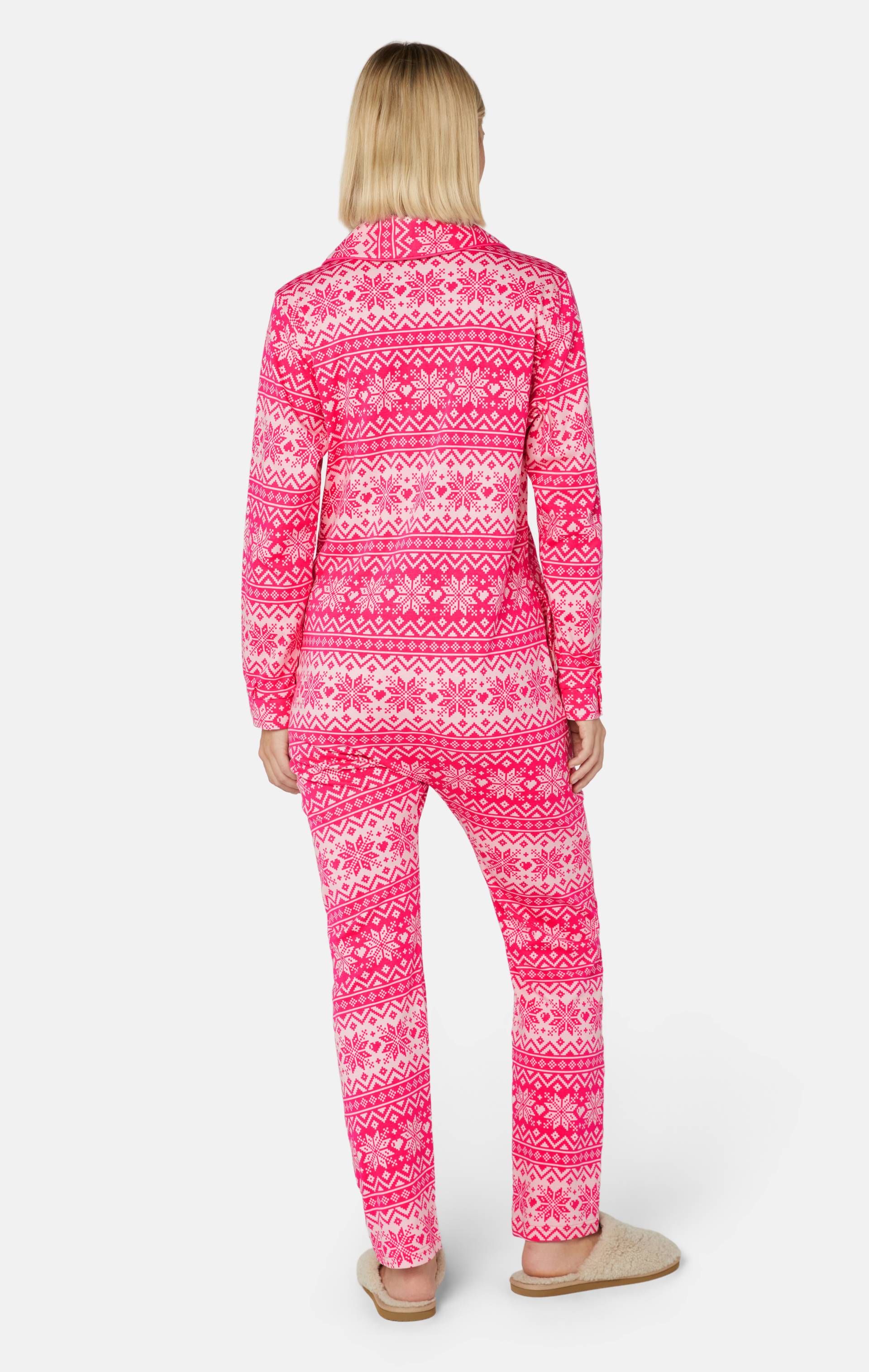 Onepiece The Holiday Pyjamas Set Pink - 5