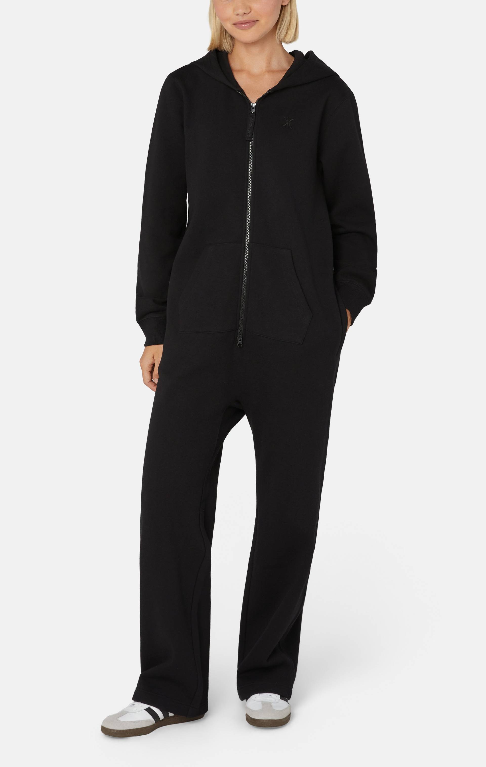Onepiece The Straight Leg Jogger Jumpsuit Black - 4
