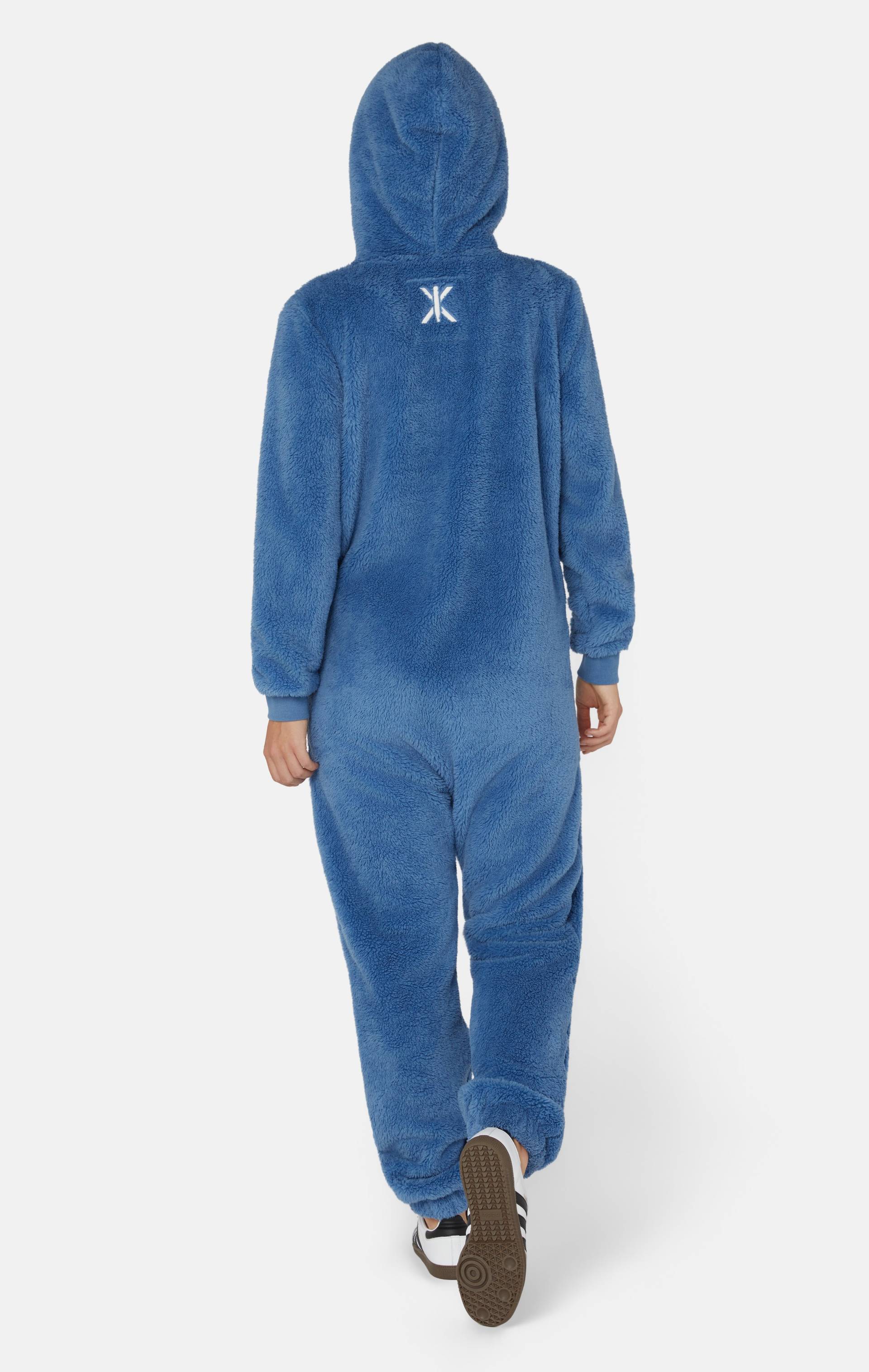 Onepiece Puppy Jumpsuit Blue - 5