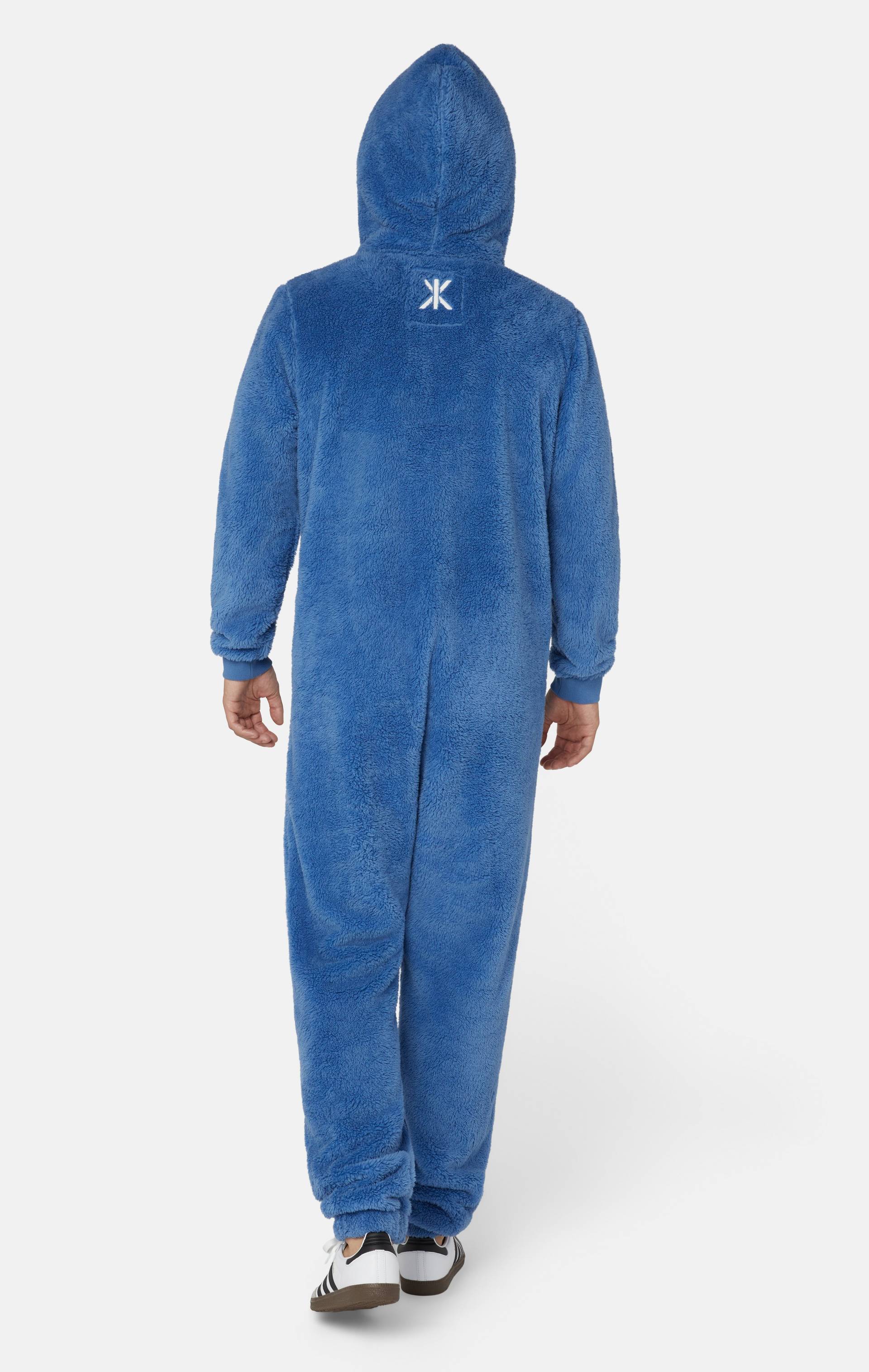 Onepiece Puppy Jumpsuit Blue - 3