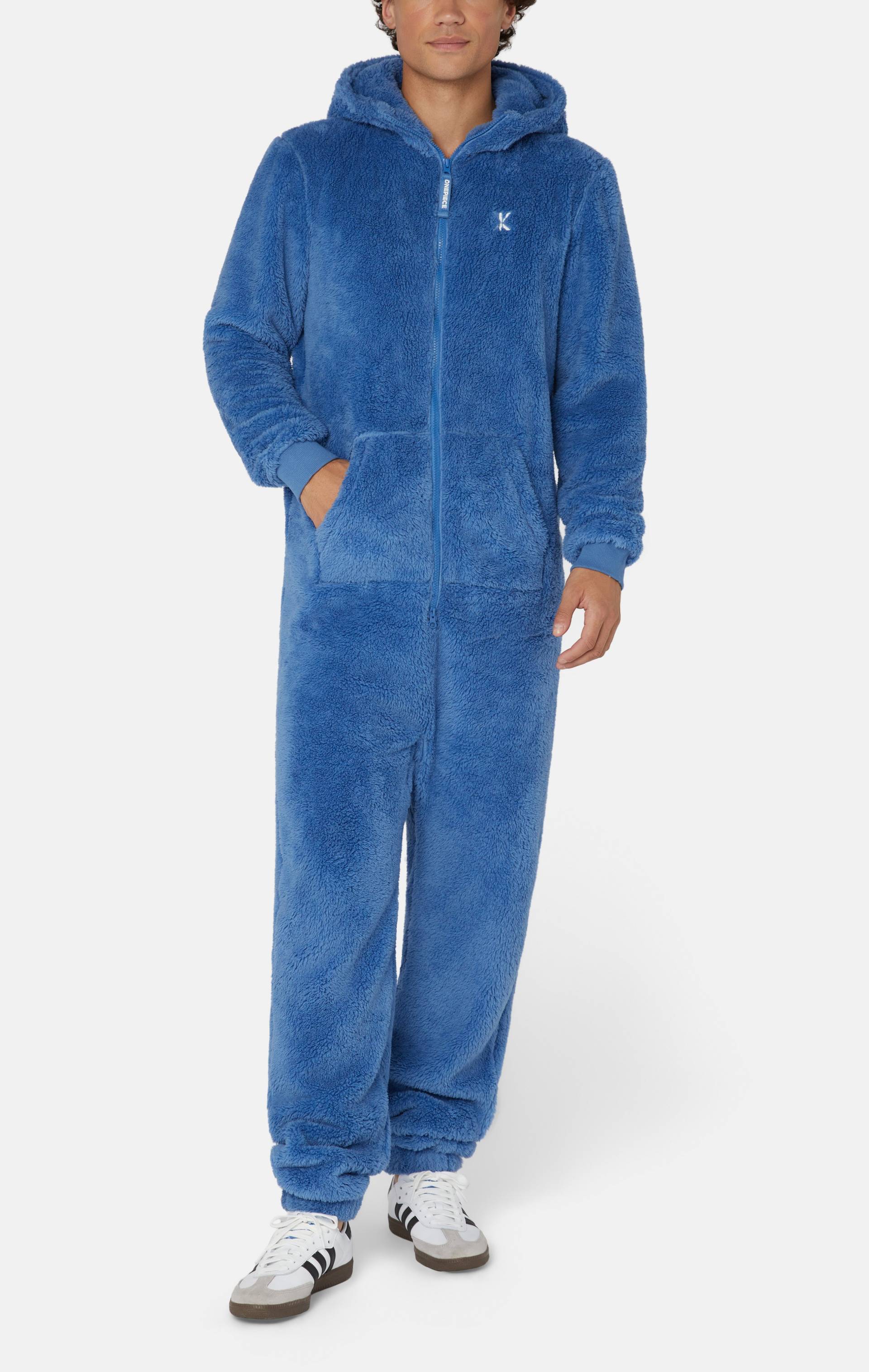 Onepiece Puppy Jumpsuit Blue - 2