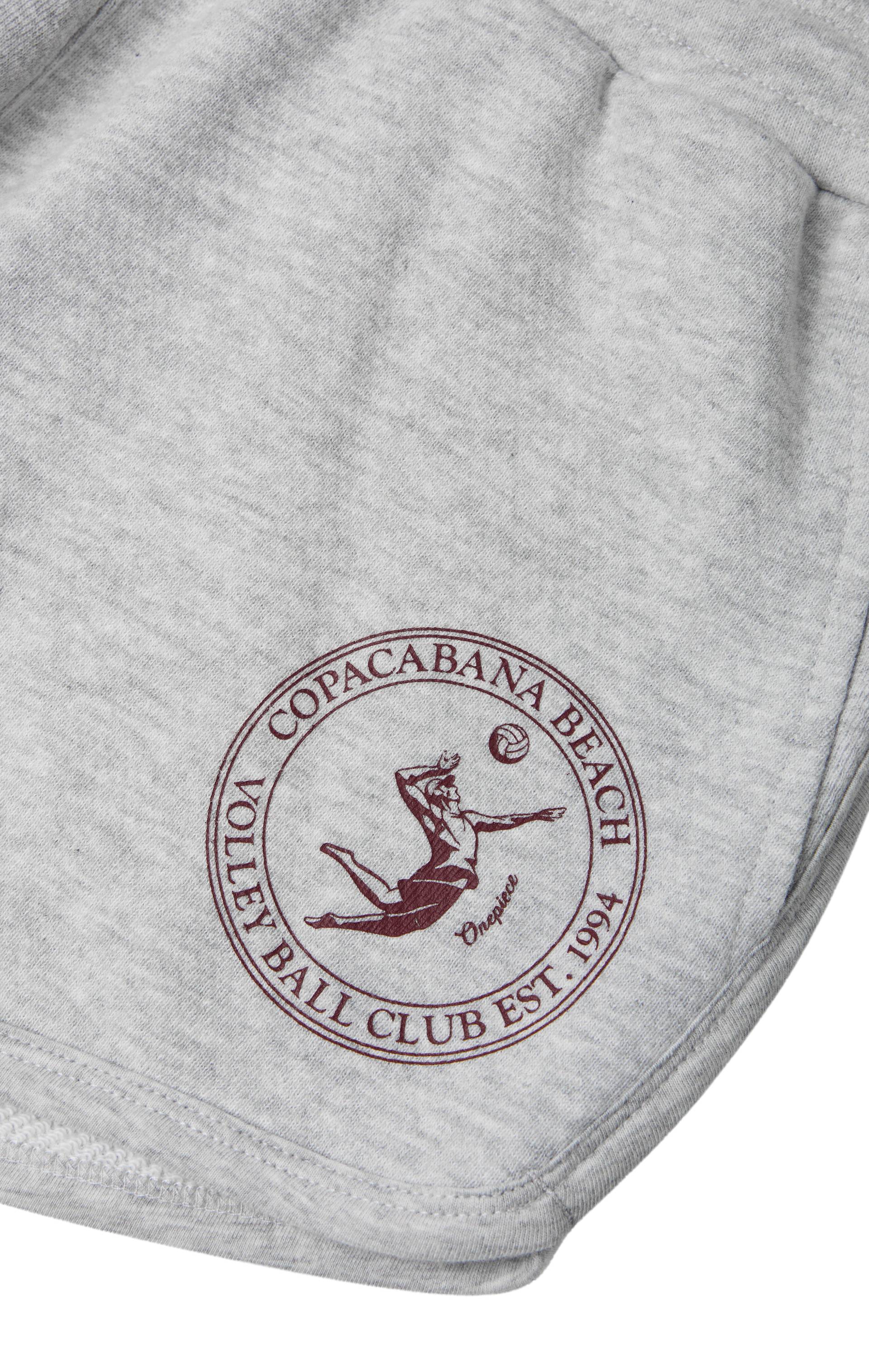 Onepiece Sporty Basic Short Female Jumpsuit Grey Melange - 2