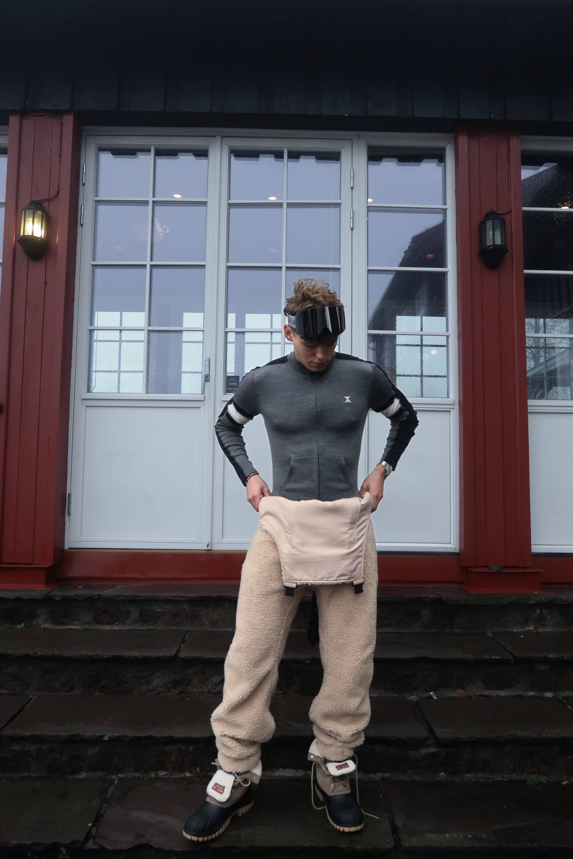 Onepiece Bear With Me Overall Light Brown - 7