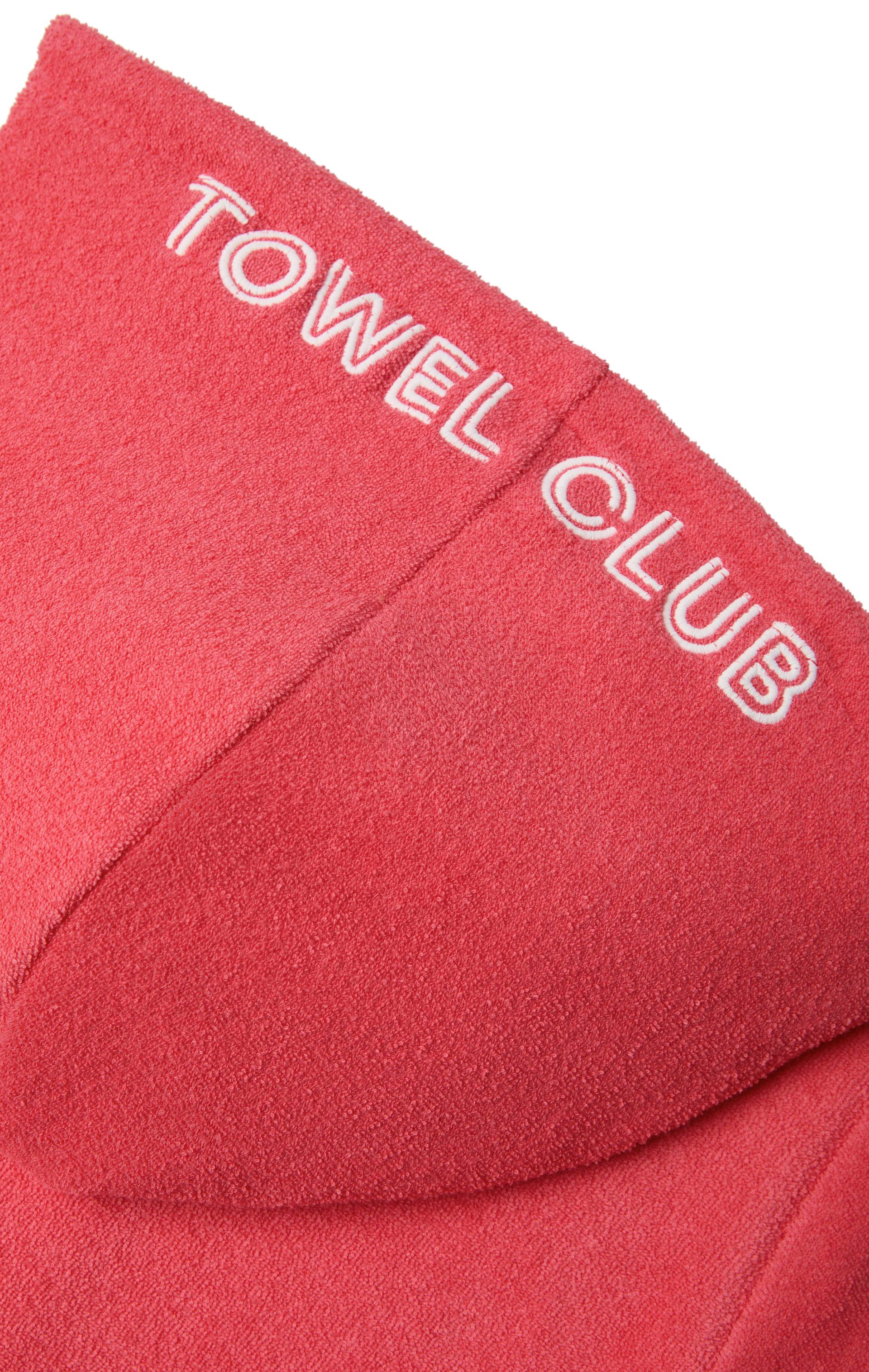 Towel Club Towel Club Short Fitted Jumpsuit Red - 2