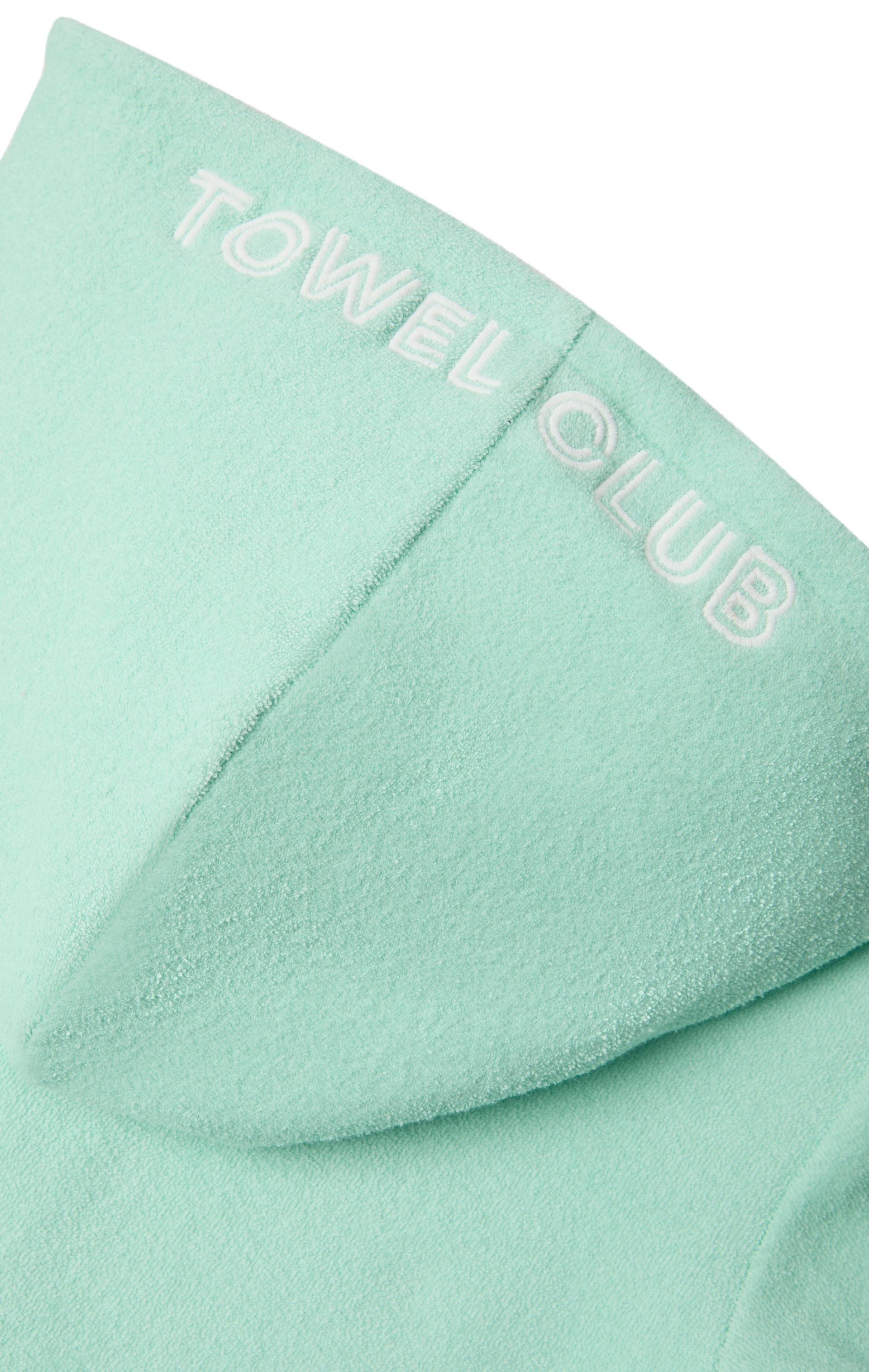 Towel Club Towel Club Short Fitted Jumpsuit Pastel Green - 1