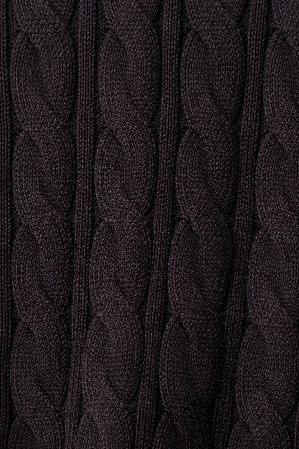 Onepiece Summer Cable Flared Jumpsuit Black - 7