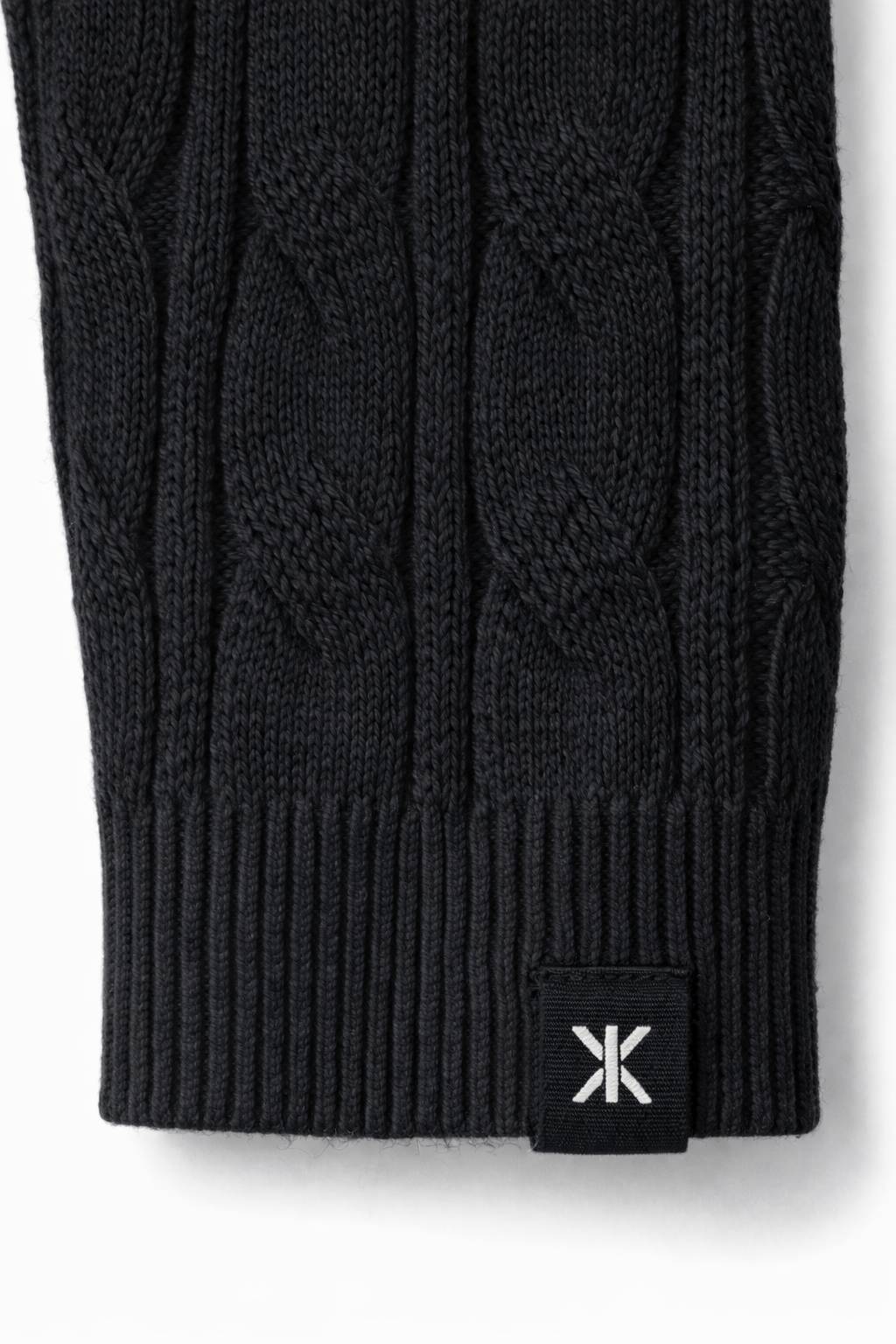 Onepiece Summer Cable Flared Jumpsuit Black - 3