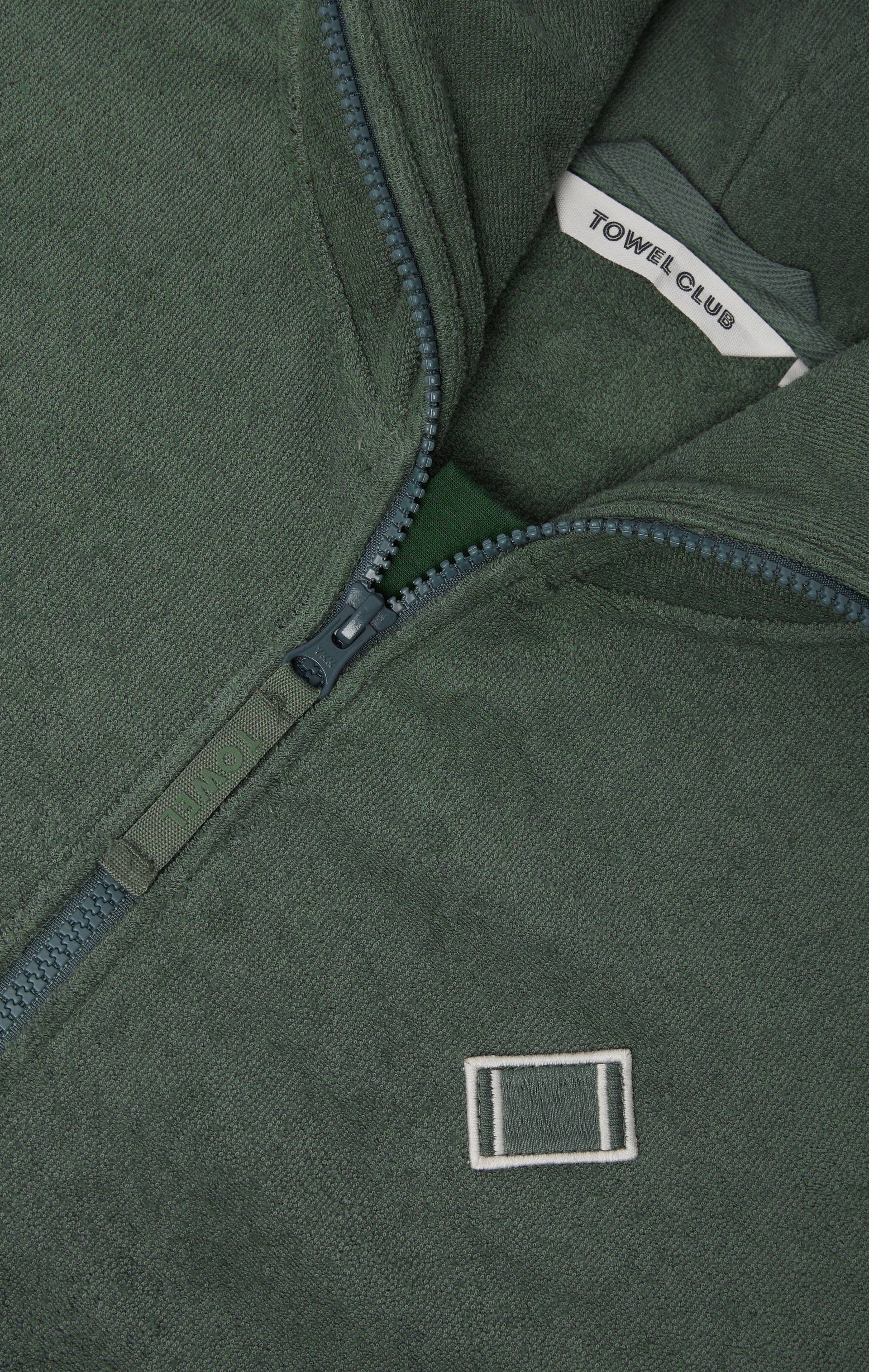 Towel Club Towel Club Shortsleeve Jumpsuit Dusty Green - 2