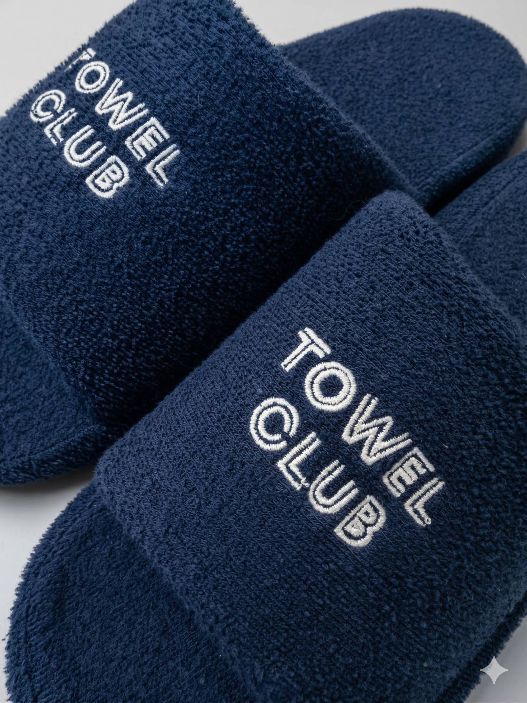 Towel Club Towel Club Slippers Navy - 4