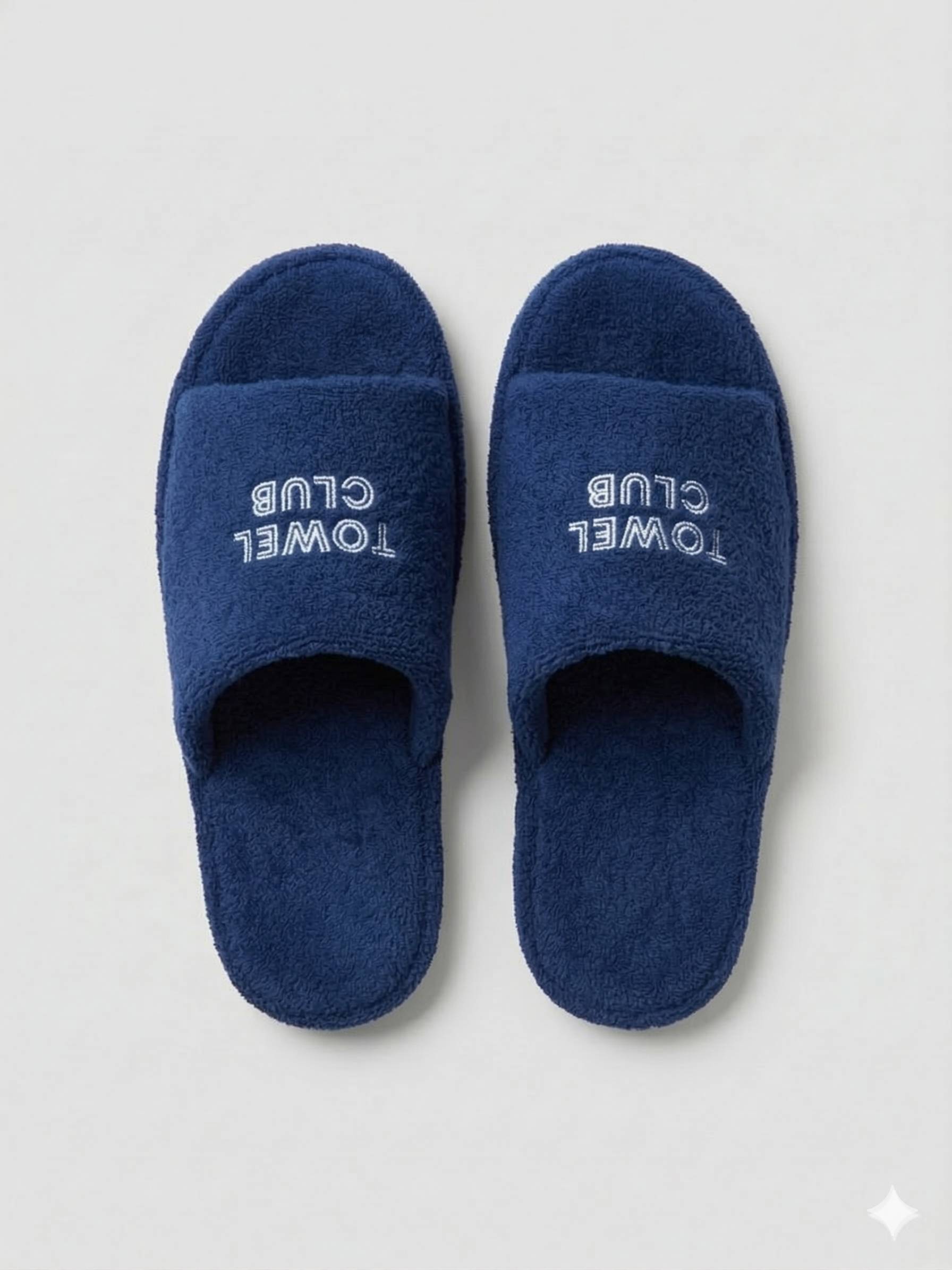 Towel Club Towel Club Slippers Navy - 2