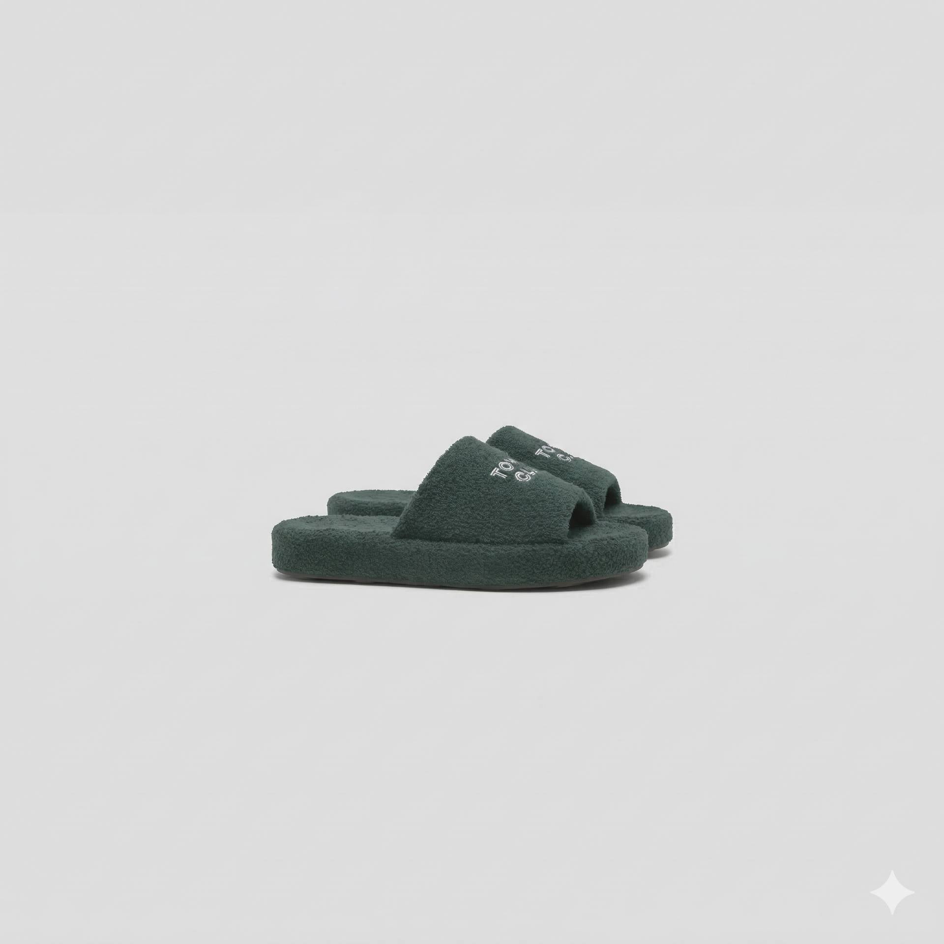 Towel Club Towel Club Slippers Dusty Green - 2