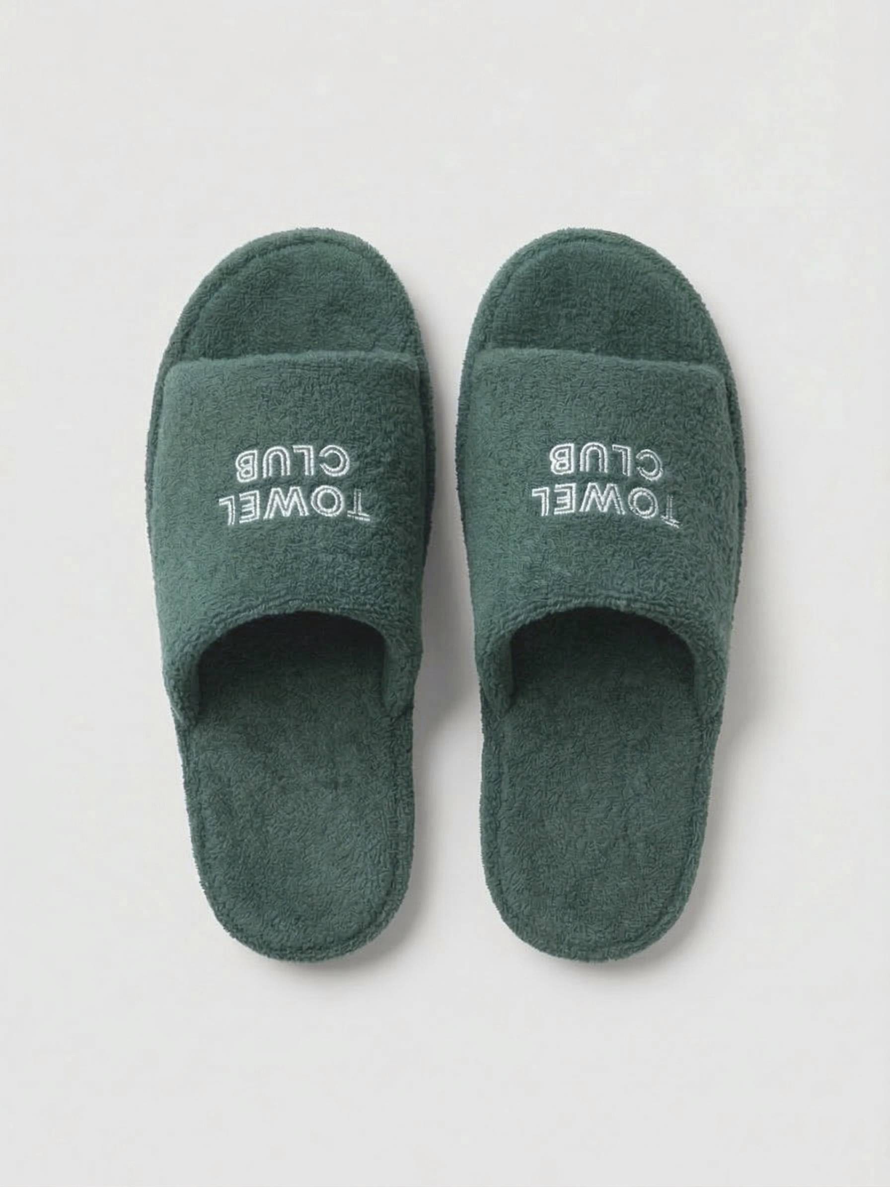 Towel Club Towel Club Slippers Dusty Green - 2