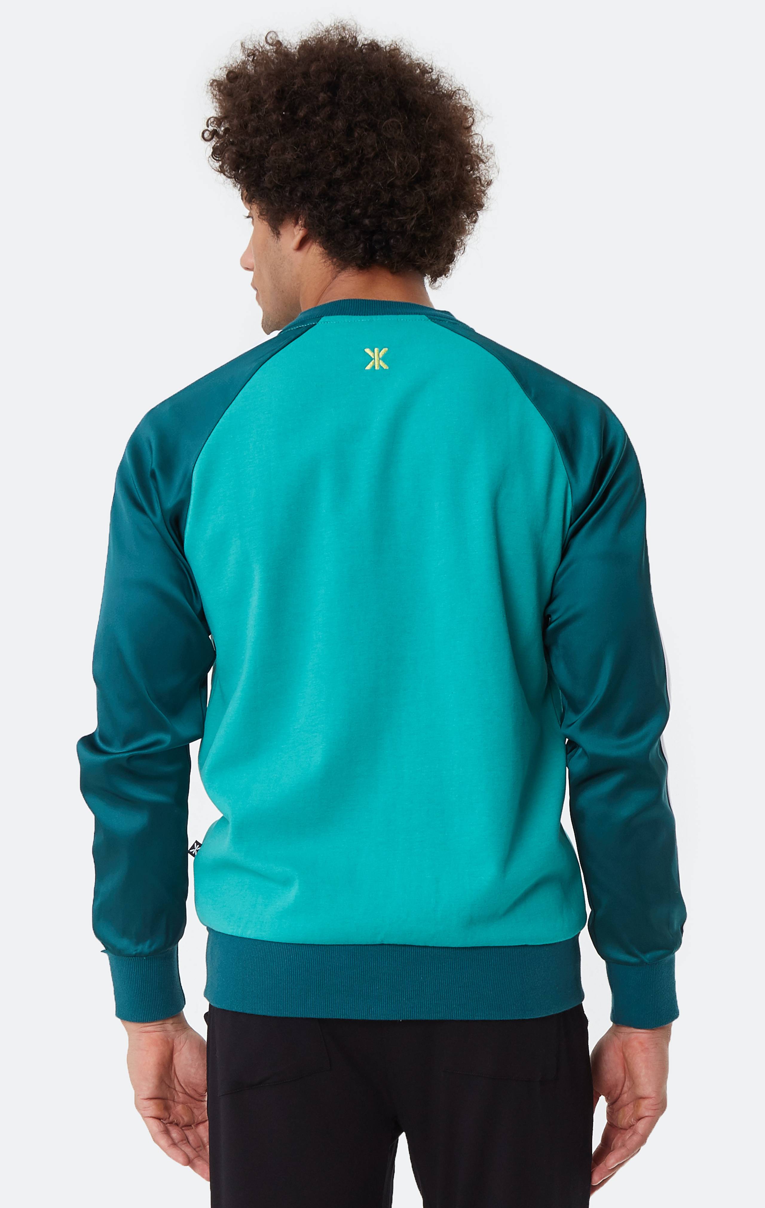 Onepiece Chill Sweat Bomber Cardigan Green - 3
