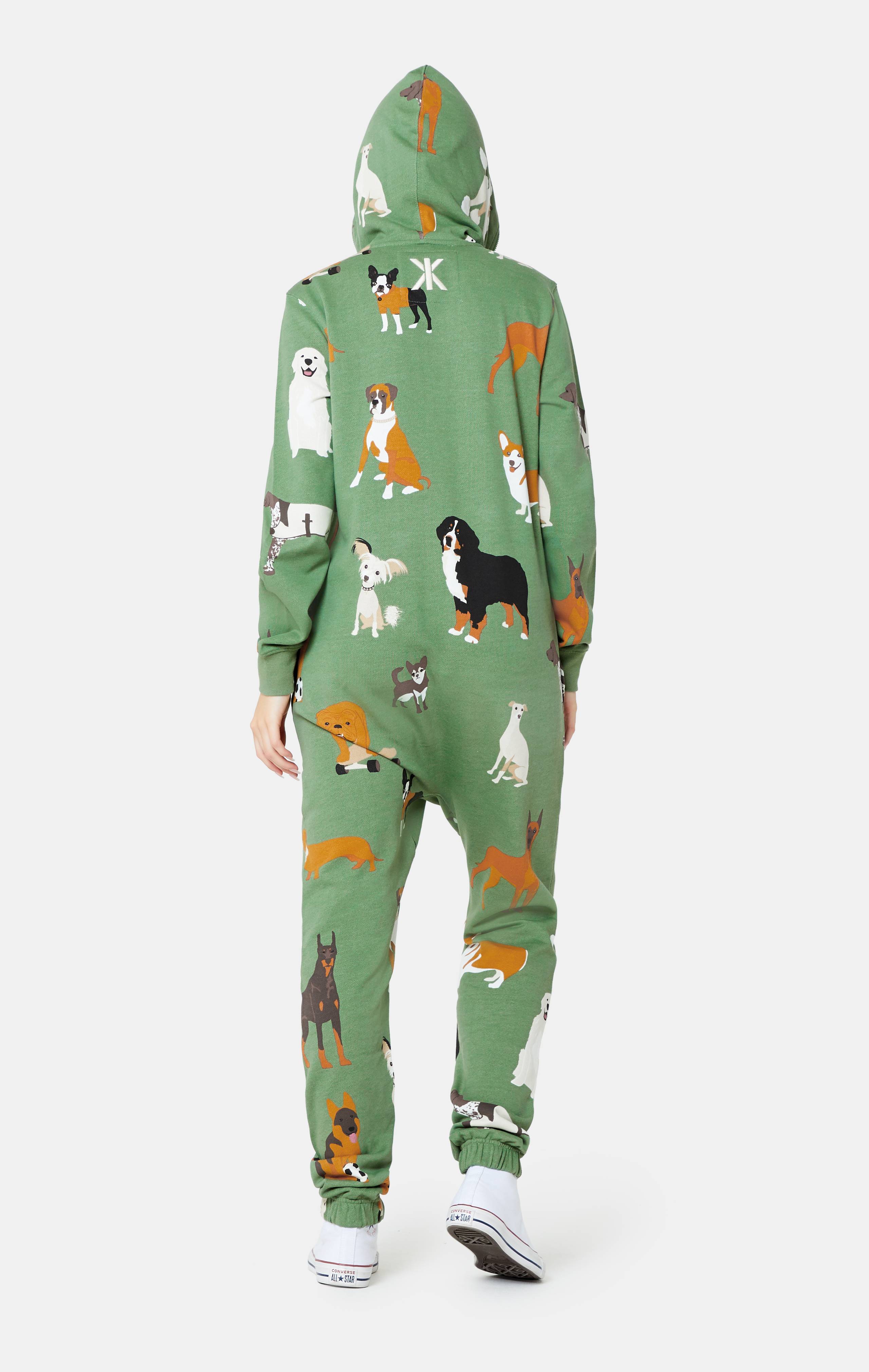 Onepiece Dogs Out Jumpsuit Green - 5