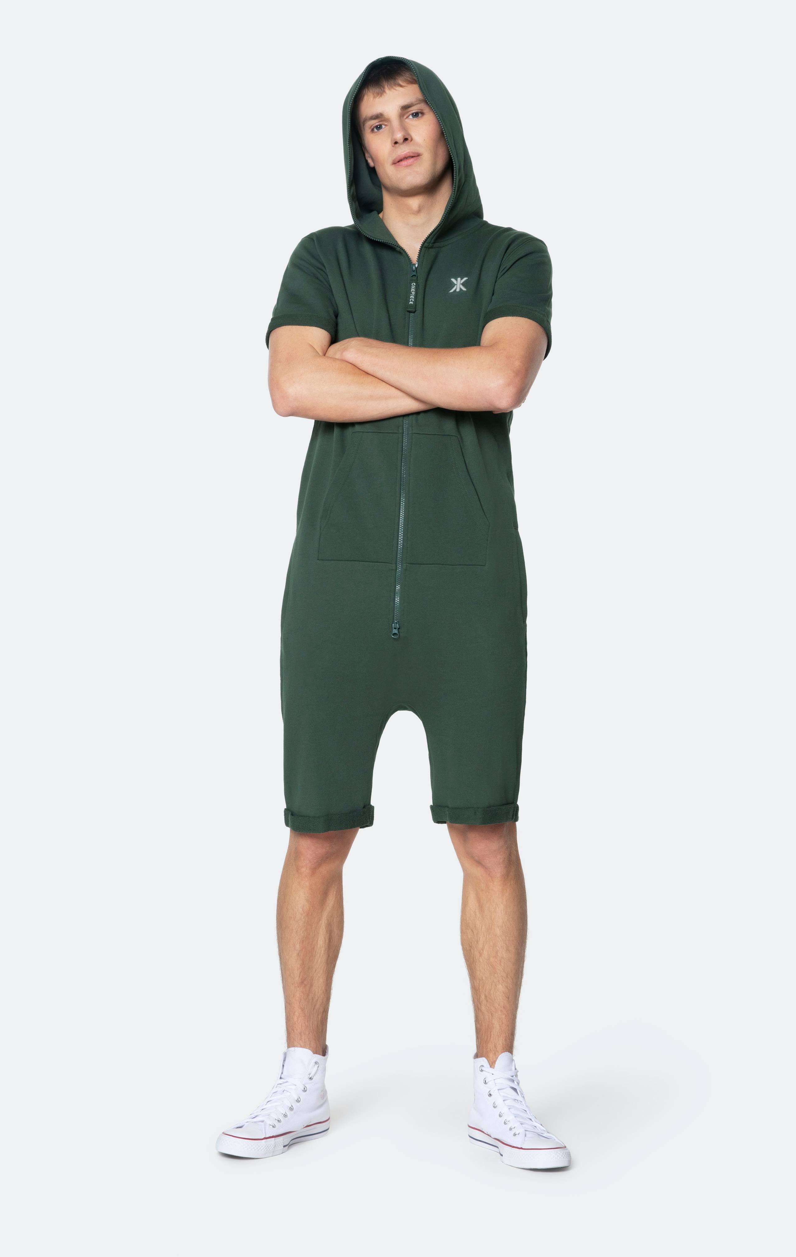 Onepiece Original Short Jumpsuit Green - 5