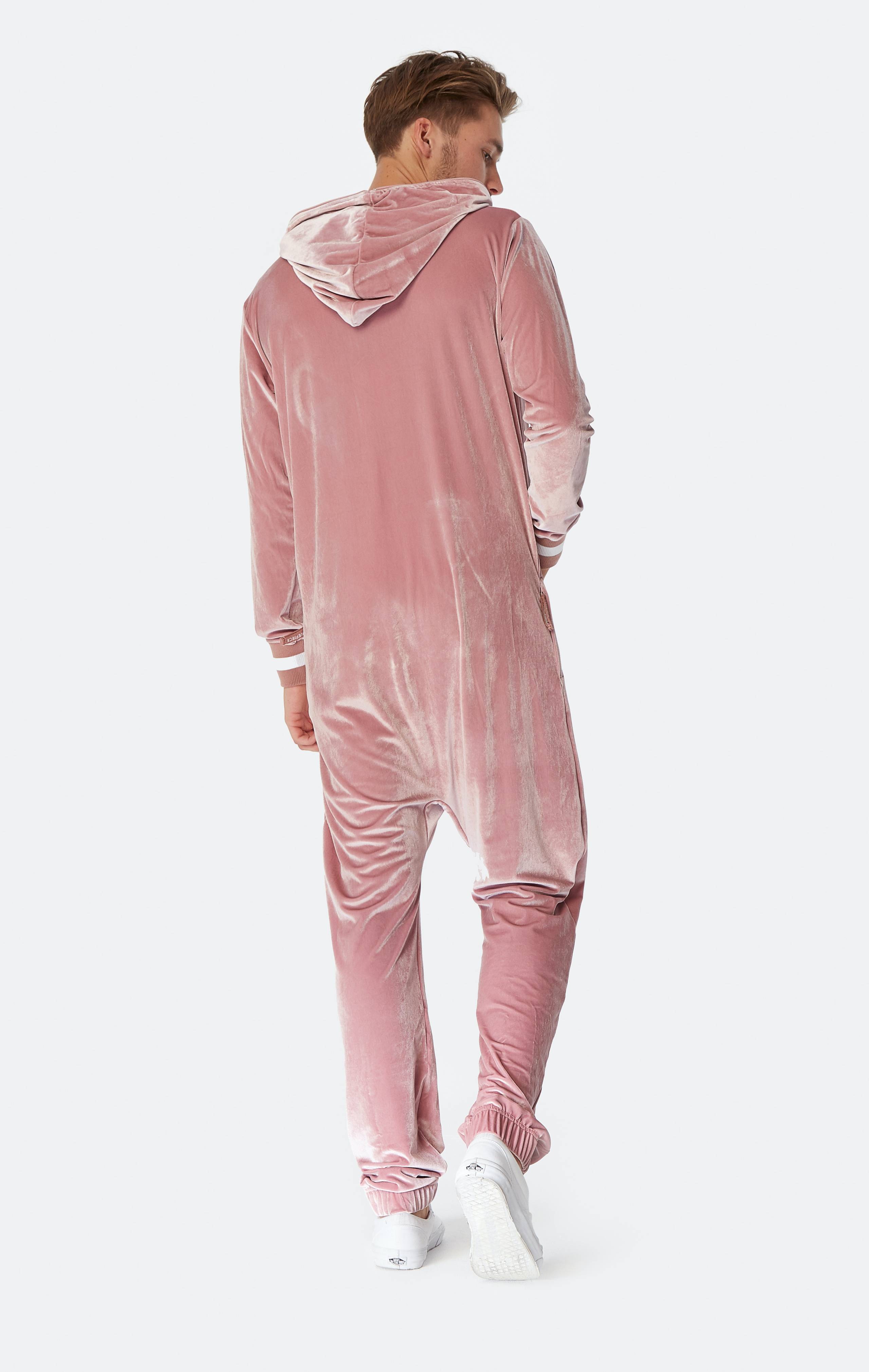 Onepiece Original Velour Jumpsuit Faded Pink - 3