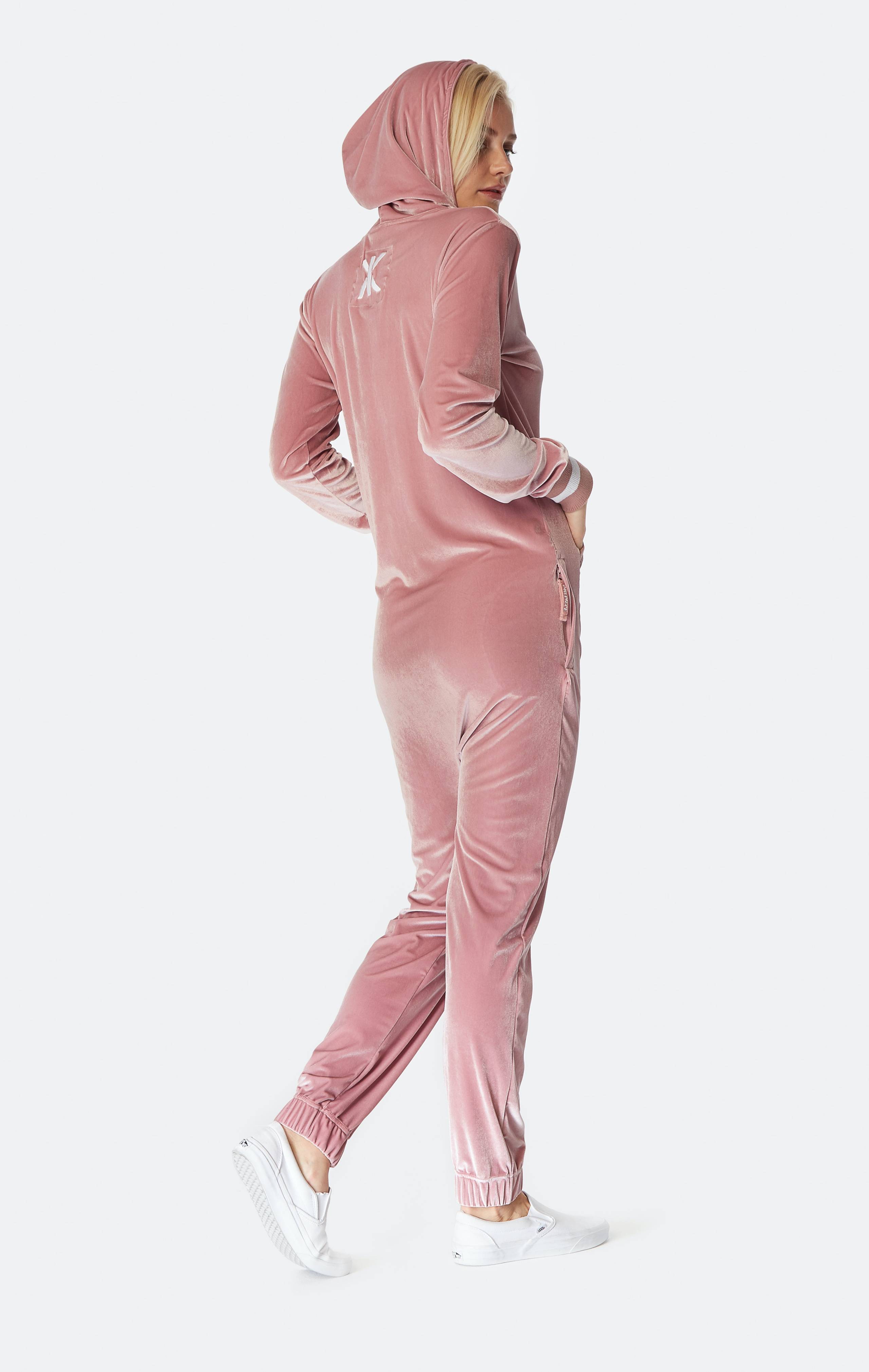Onepiece Original Velour Jumpsuit Faded Pink - 6