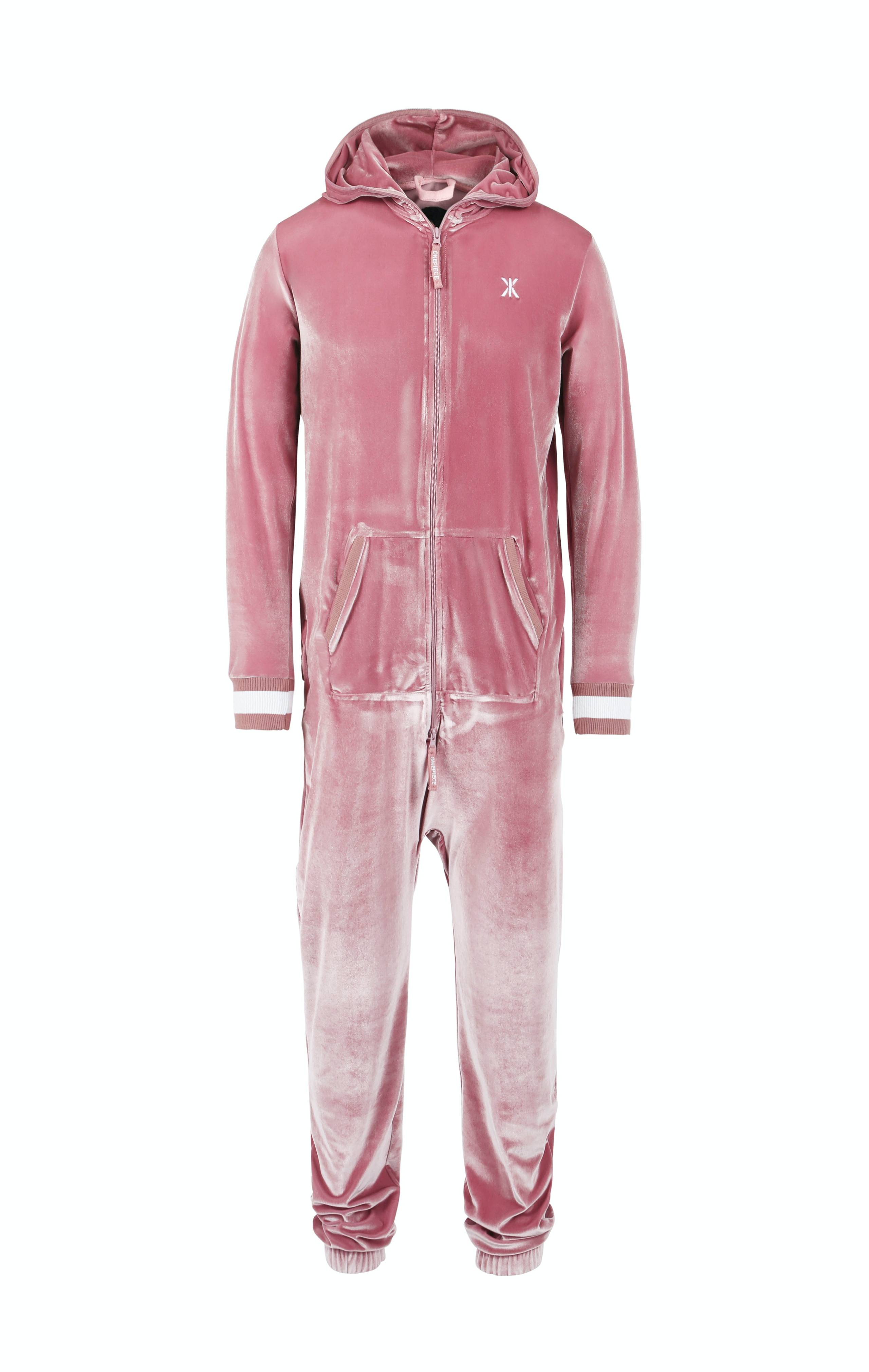 Onepiece Original Velour Jumpsuit Faded Pink - 1