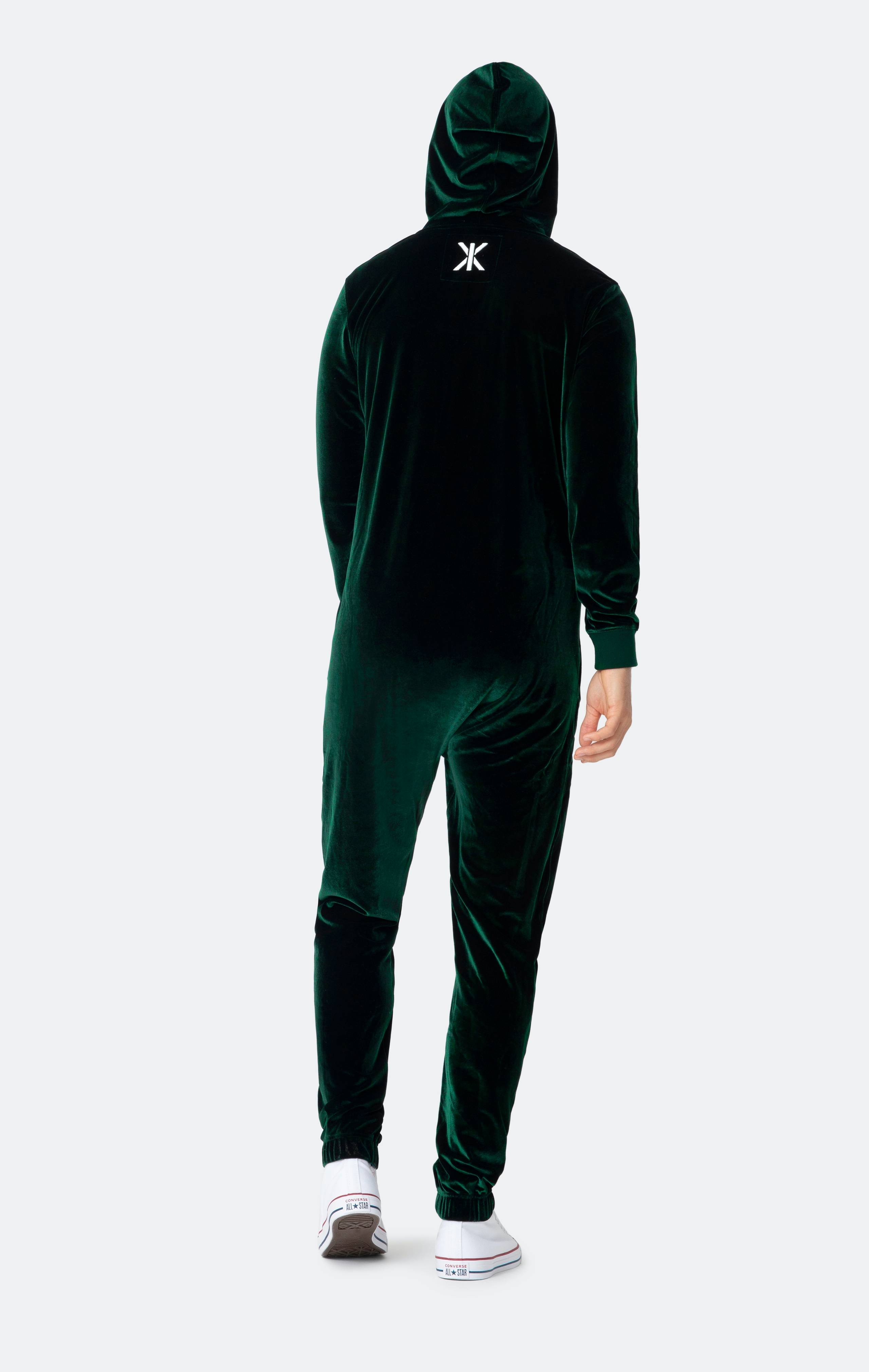 Onepiece Original Velour Jumpsuit Green - 3
