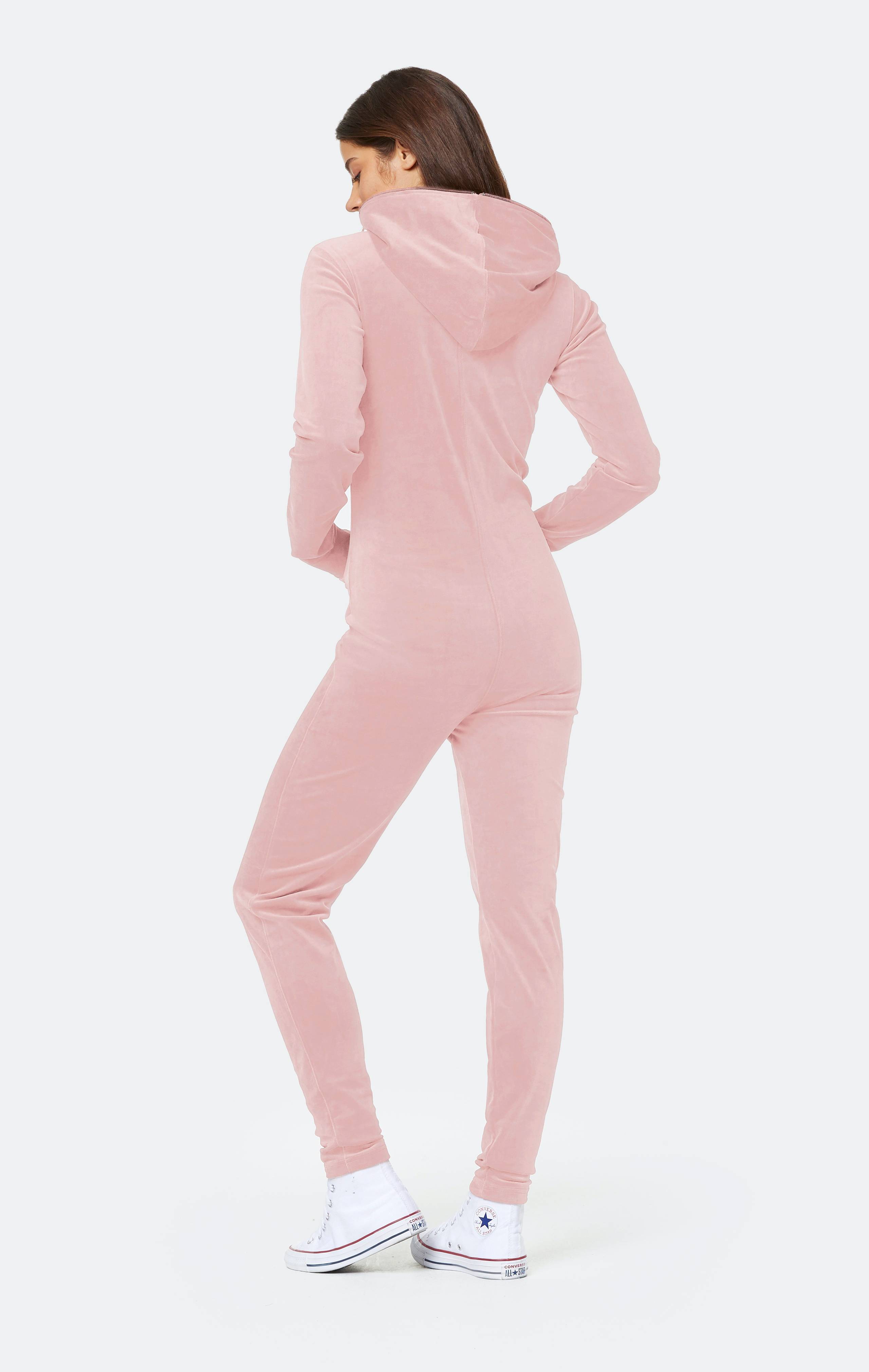 Onepiece Original Velvet Slim Jumpsuit Pink - 3