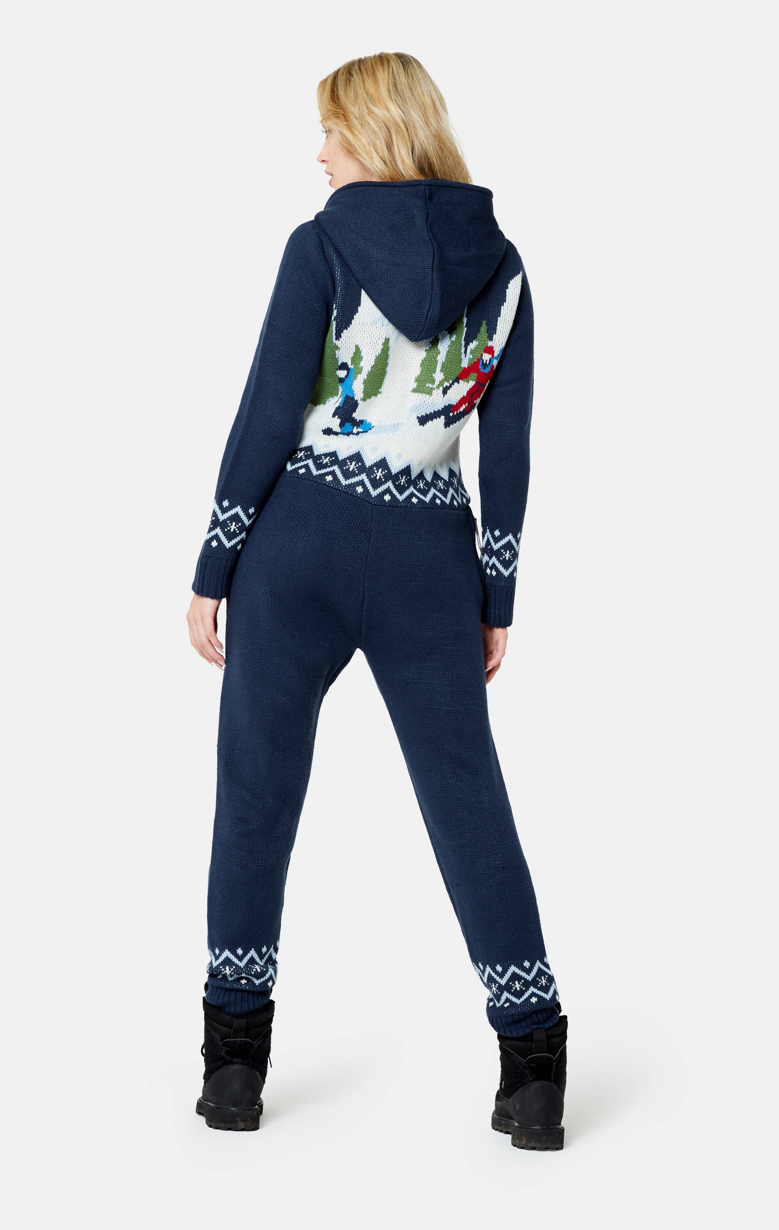 Onepiece Slopestyle Jumpsuit Navy - 8
