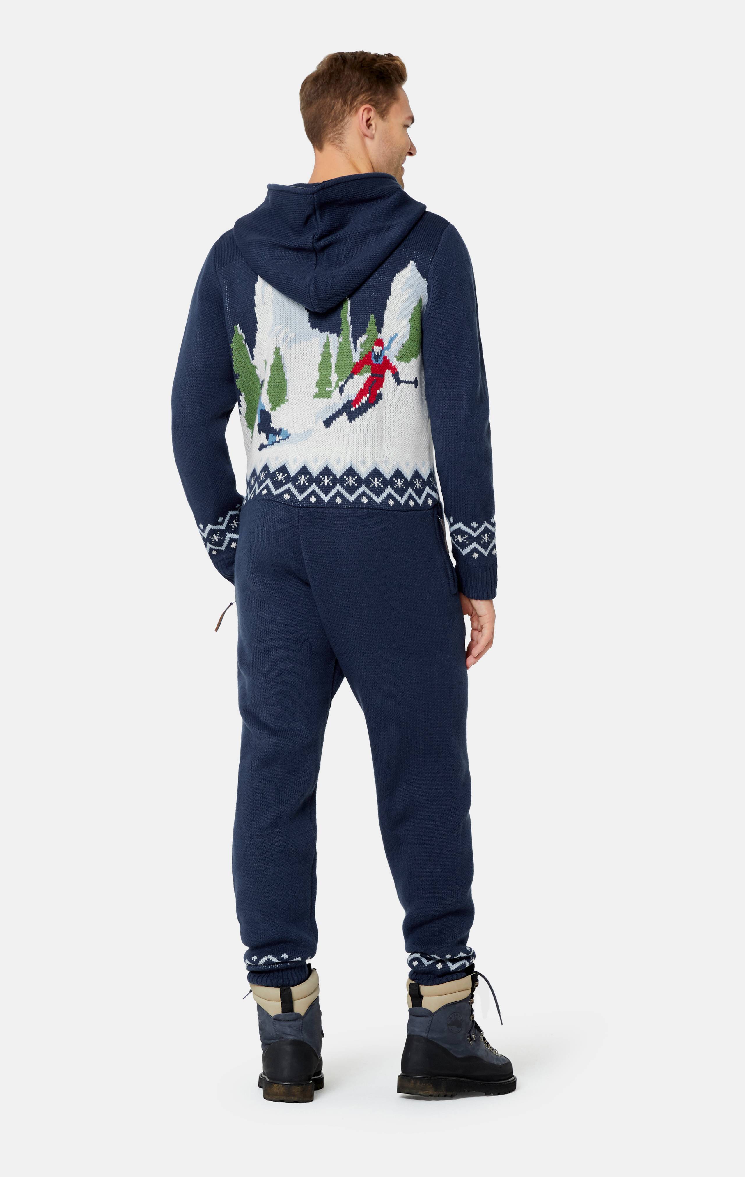 Onepiece Slopestyle Jumpsuit Navy - 3