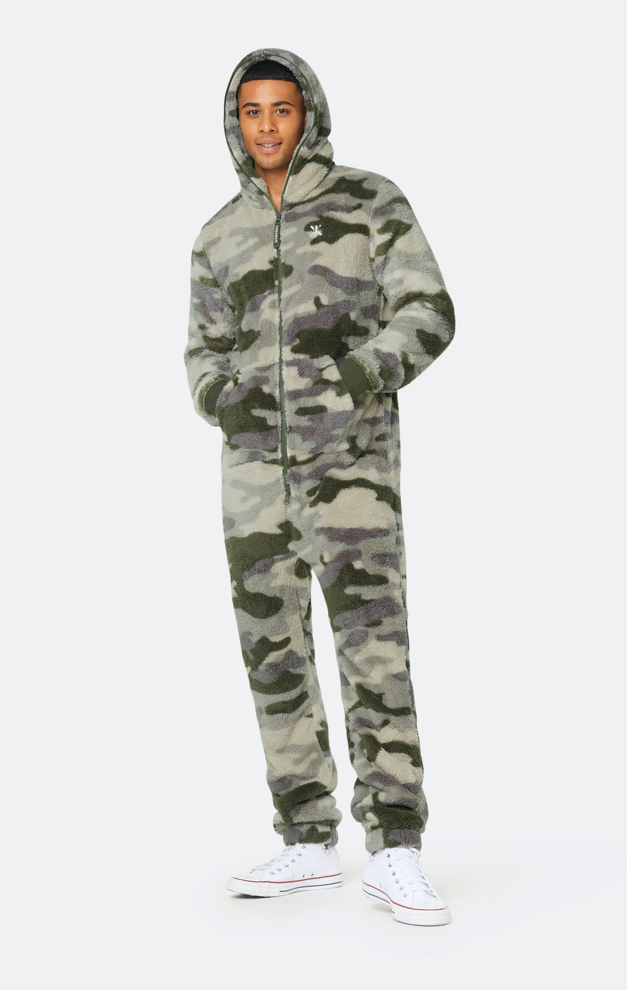 Onepiece The New Puppy Jumpsuit Army Camo - 4
