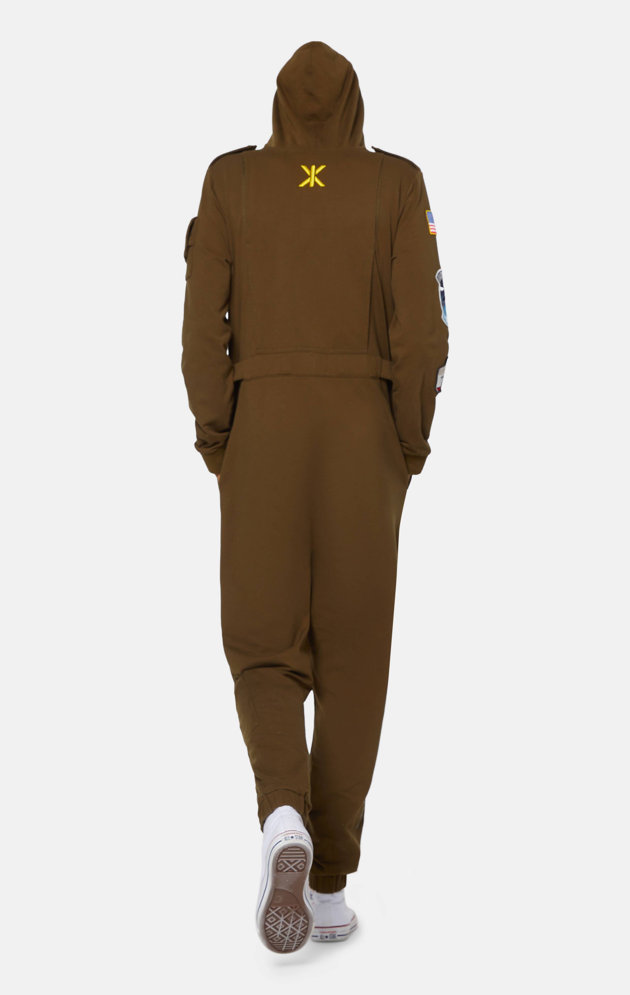 Onepiece The Wingman Jumpsuit Army Green - 5