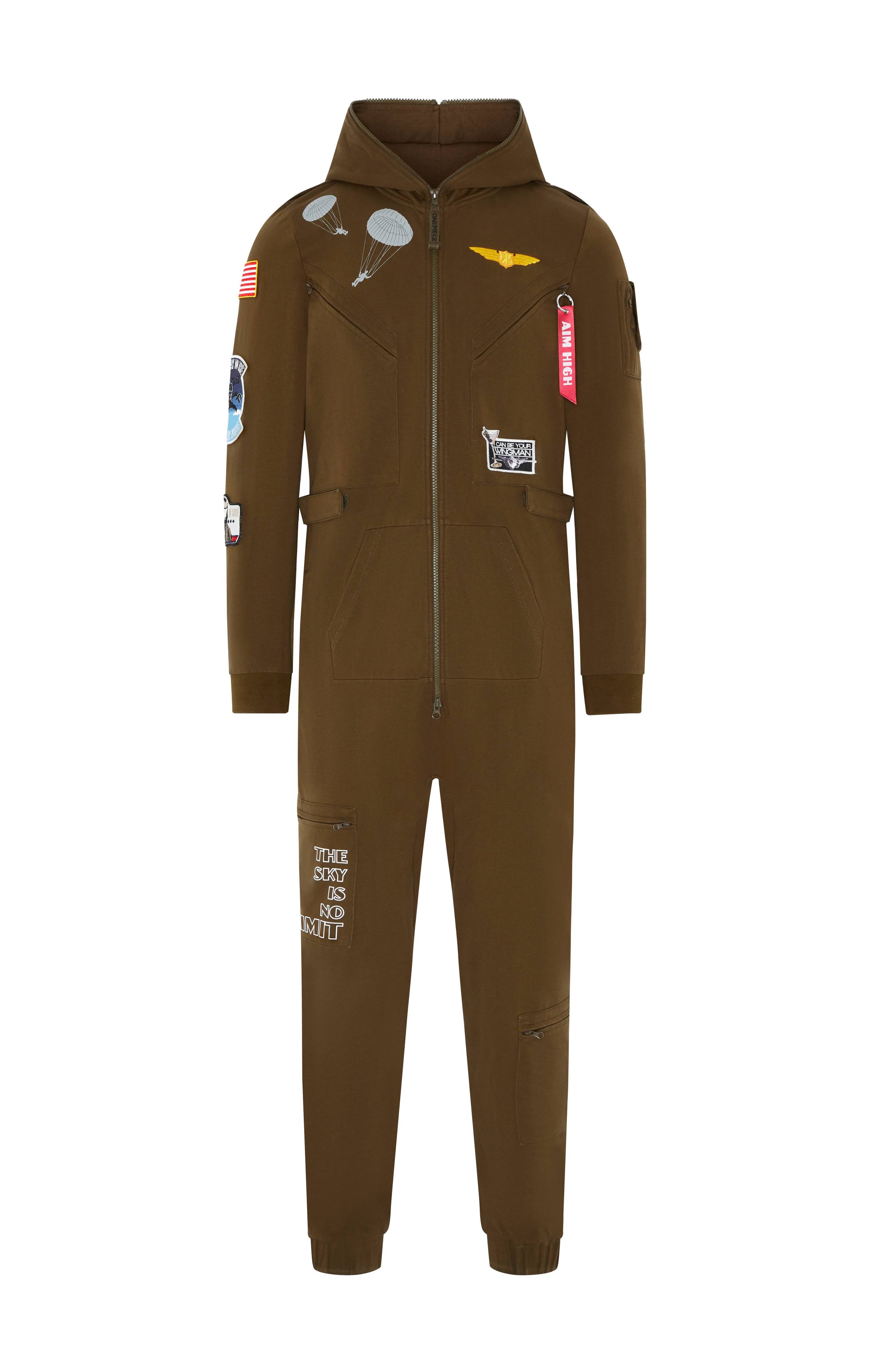Onepiece The Wingman Jumpsuit Army Green - 1