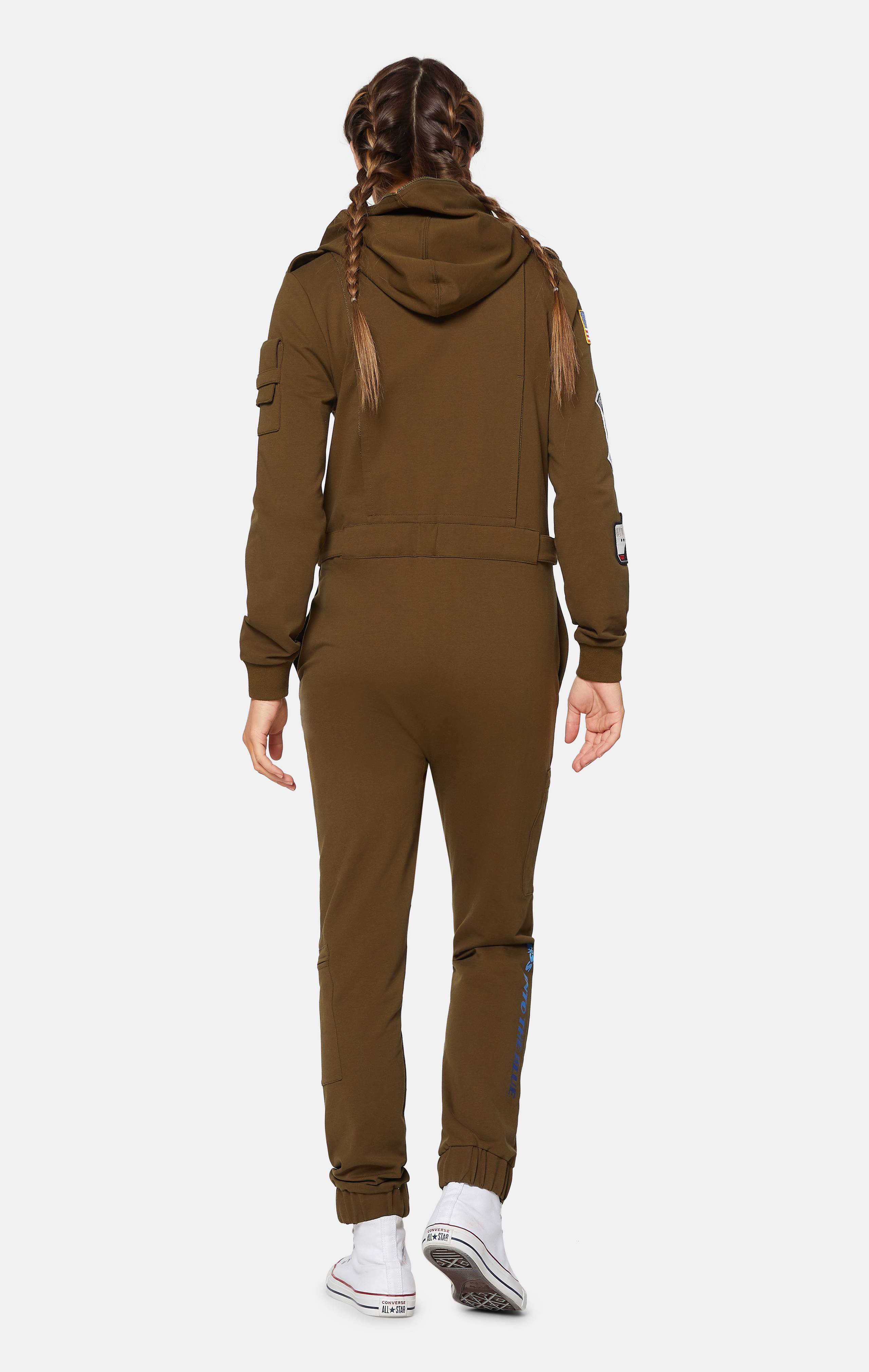 Onepiece The Wingman Jumpsuit Army Green - 11