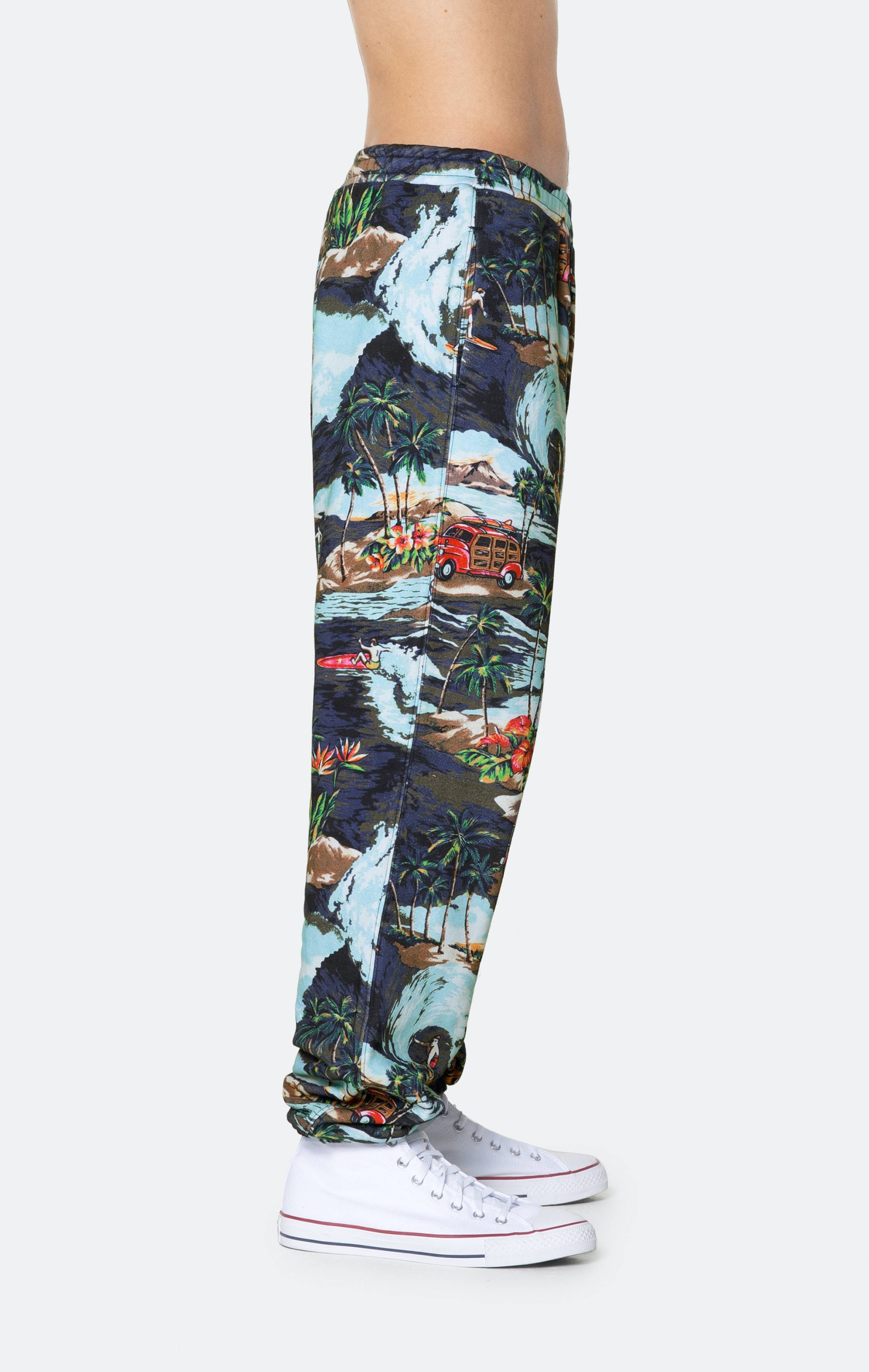 Onepiece The Vintage Hawaii Pant Blue Mix - 6