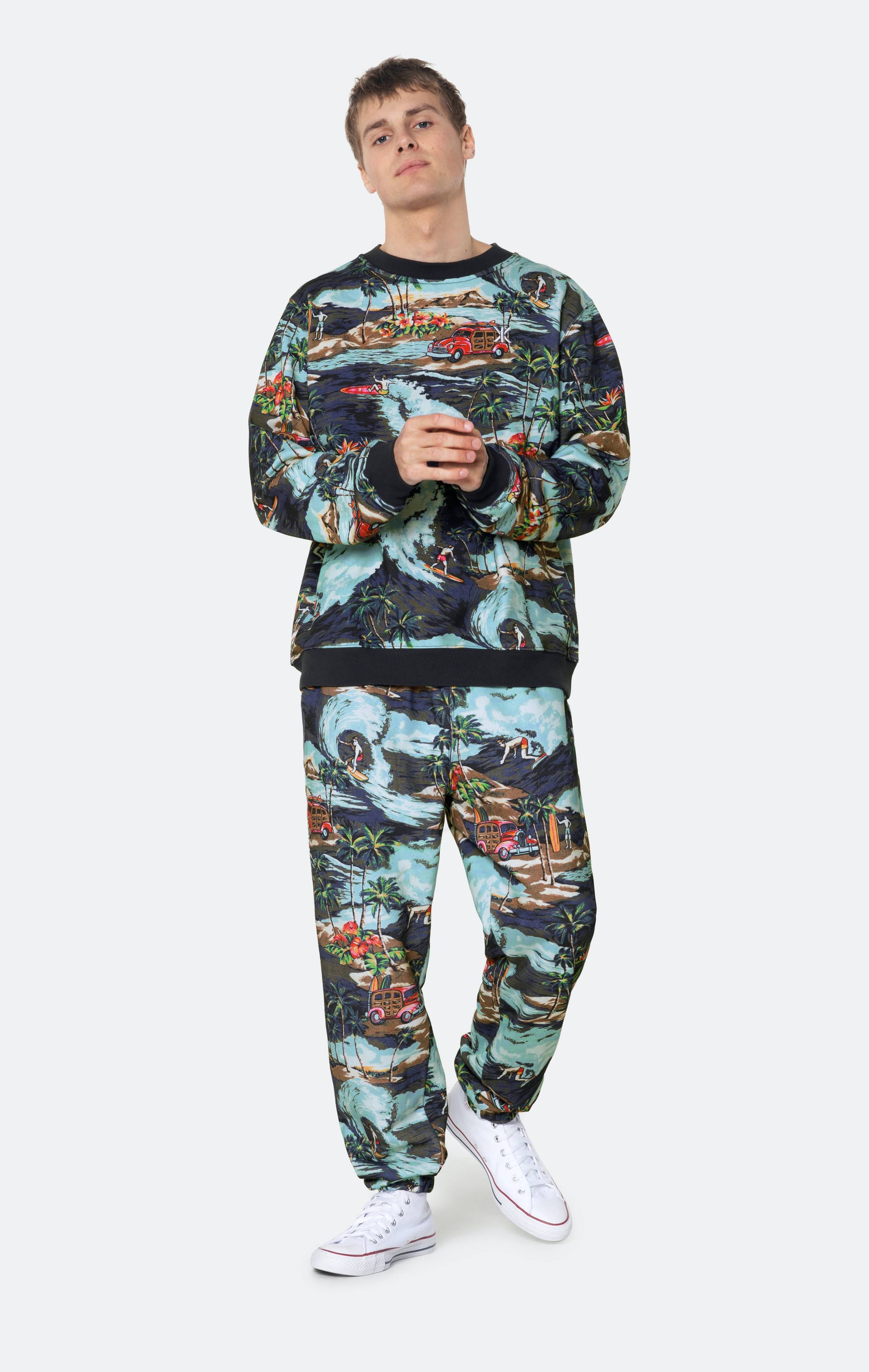 Onepiece The Vintage Hawaii Pant Blue Mix - 9