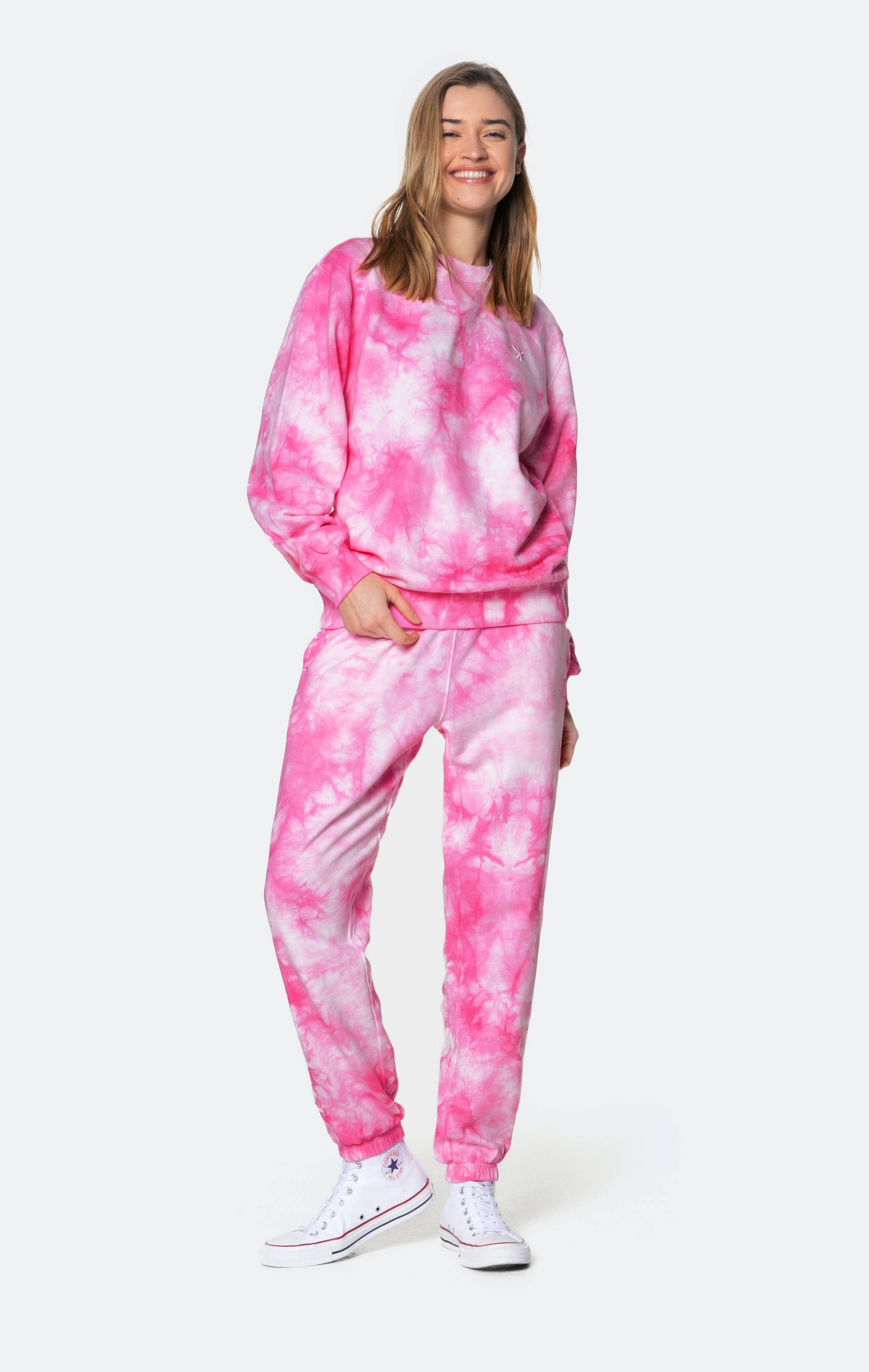 Onepiece Tie Dye Pant Pink - 10