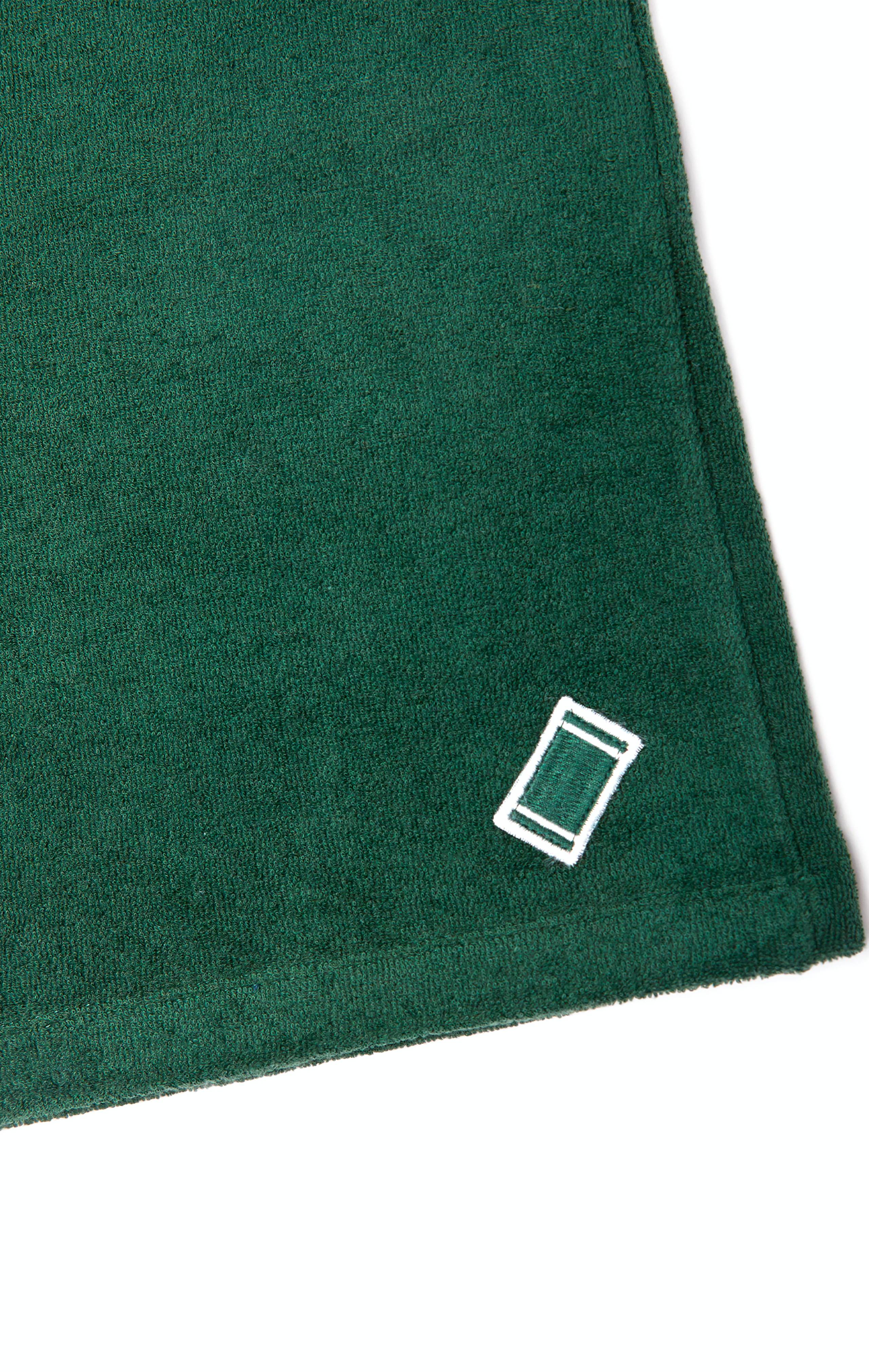 Onepiece Towel Club Shorts Green - 4